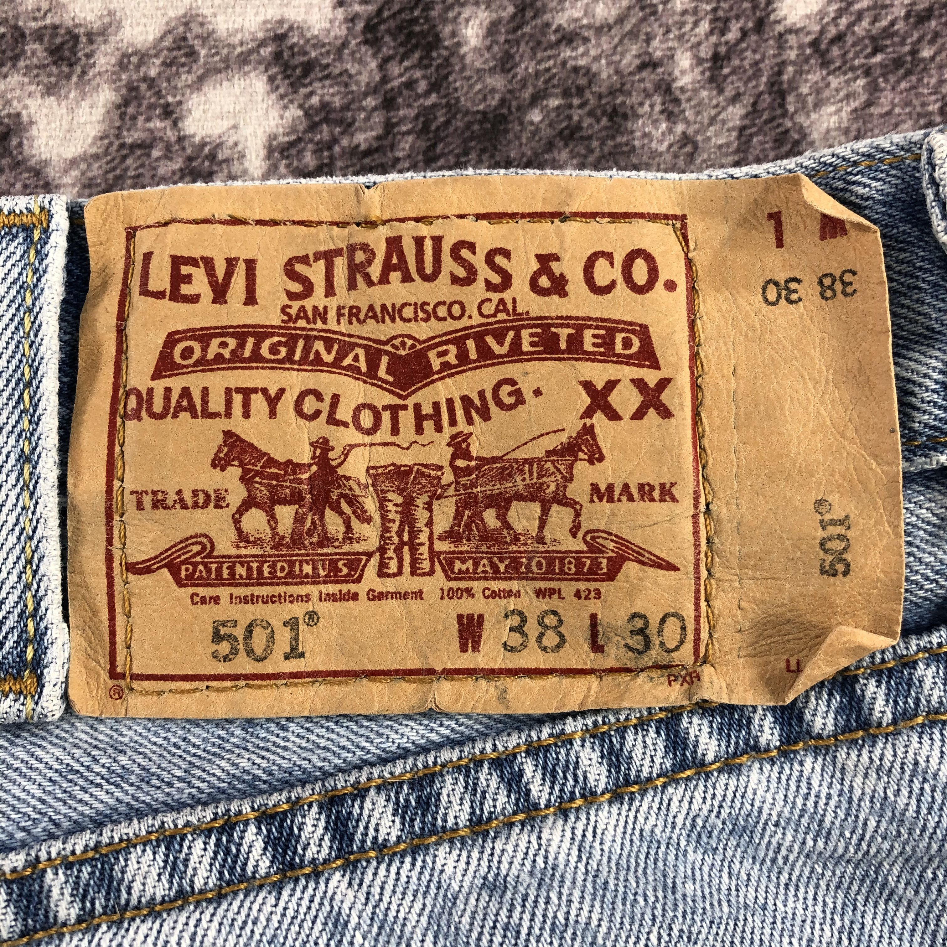 Levi's × Vintage Vintage Light Wash Levis 501 Jeans-JM2875 Size US 38 / EU 54 - 7 Thumbnail