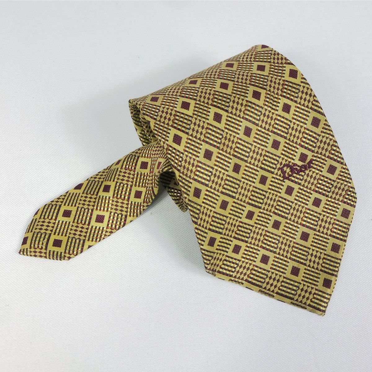 Christian Dior Monsieur Rare Vintage Christian Dior Monsieur Silk Tie Size ONE SIZE - 10 Thumbnail