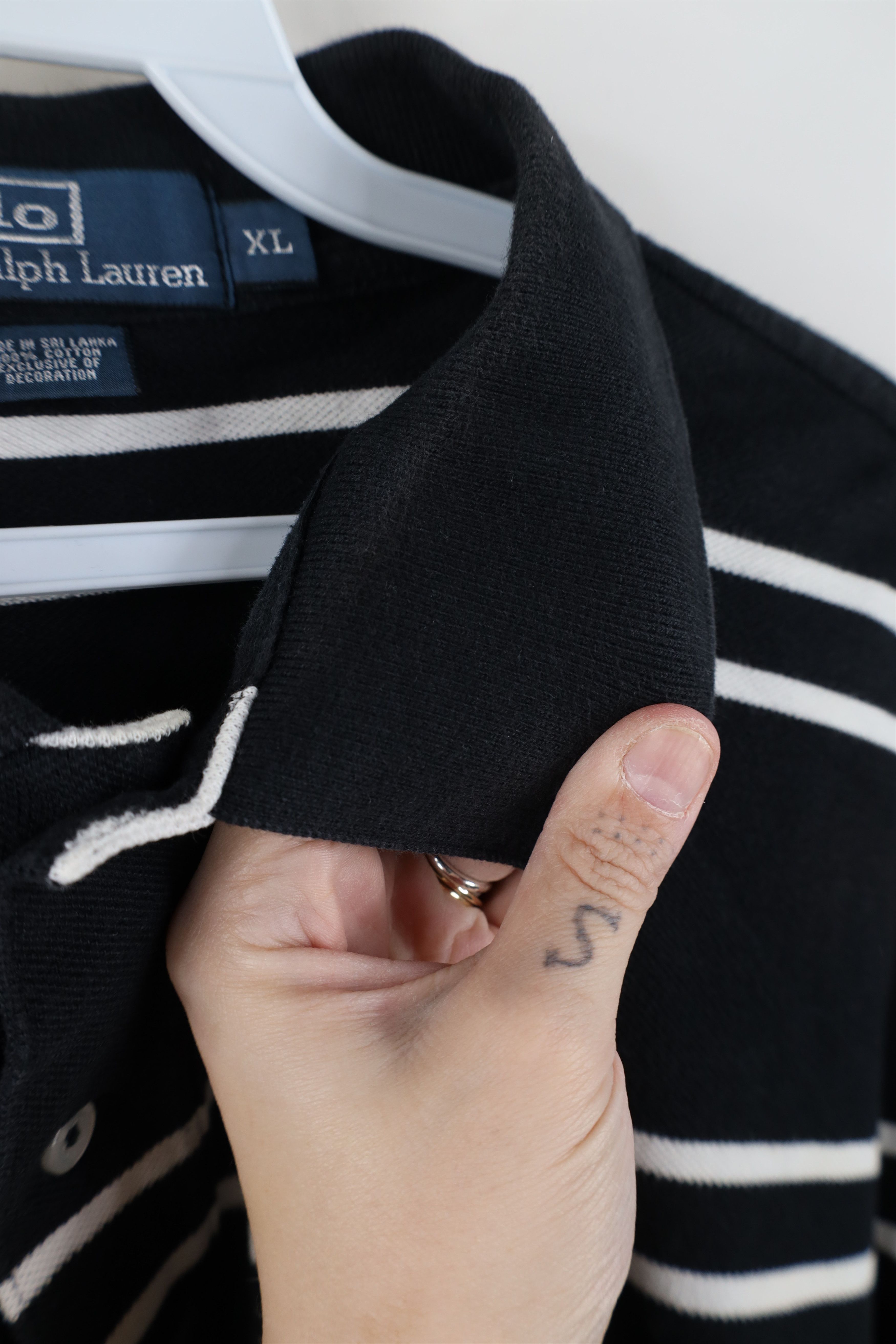 Ralph Lauren Vintage 90s Ralph Lauren Pique Cotton Golf Polo Shirt Size US XL / EU 56 / 4 - 9 Thumbnail