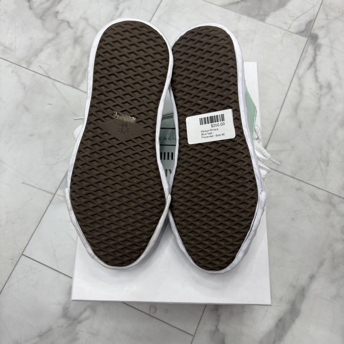 Maison MIHARA YASUHIRO Maison Mihara Teal Low Top Size US 7 / EU 40 - 5 Thumbnail