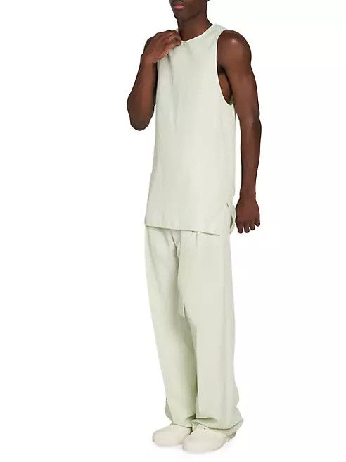 Jil Sander o1y1124 Sleeveless Tank Top in Tea Green Size US XS / EU 42 / 0 - 2 Thumbnail