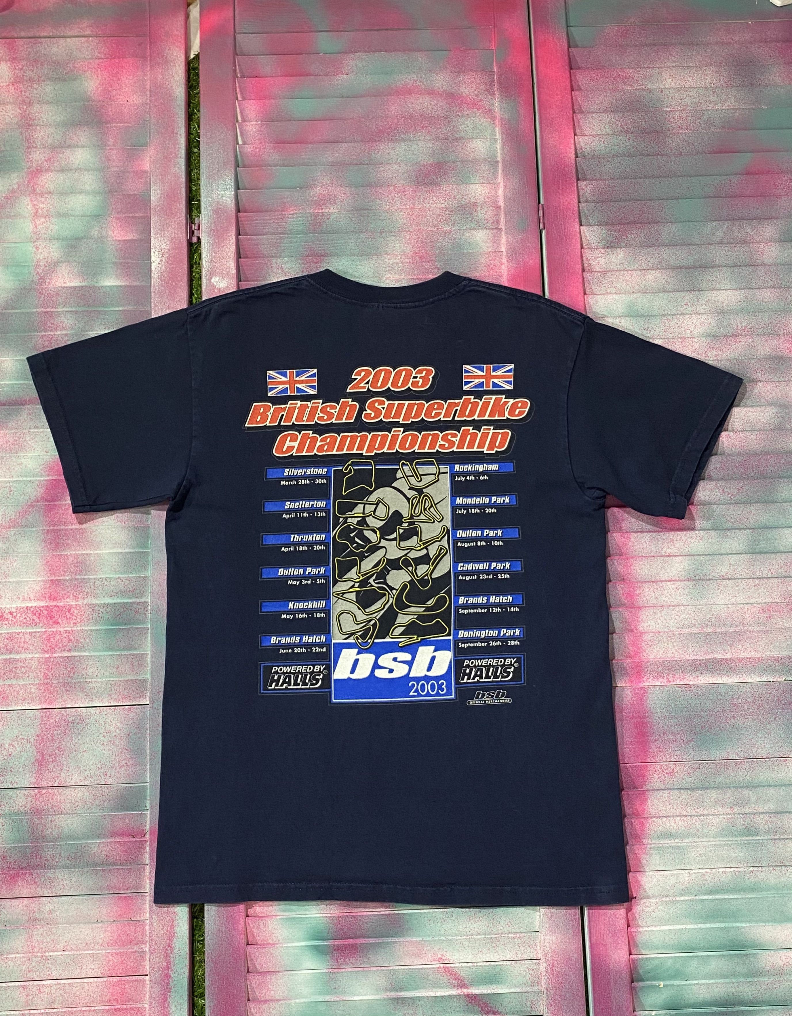 Other Vintage Y2K British Super-bike Championship Moro T-shirt Size US M / EU 48-50 / 2 - 2 Thumbnail