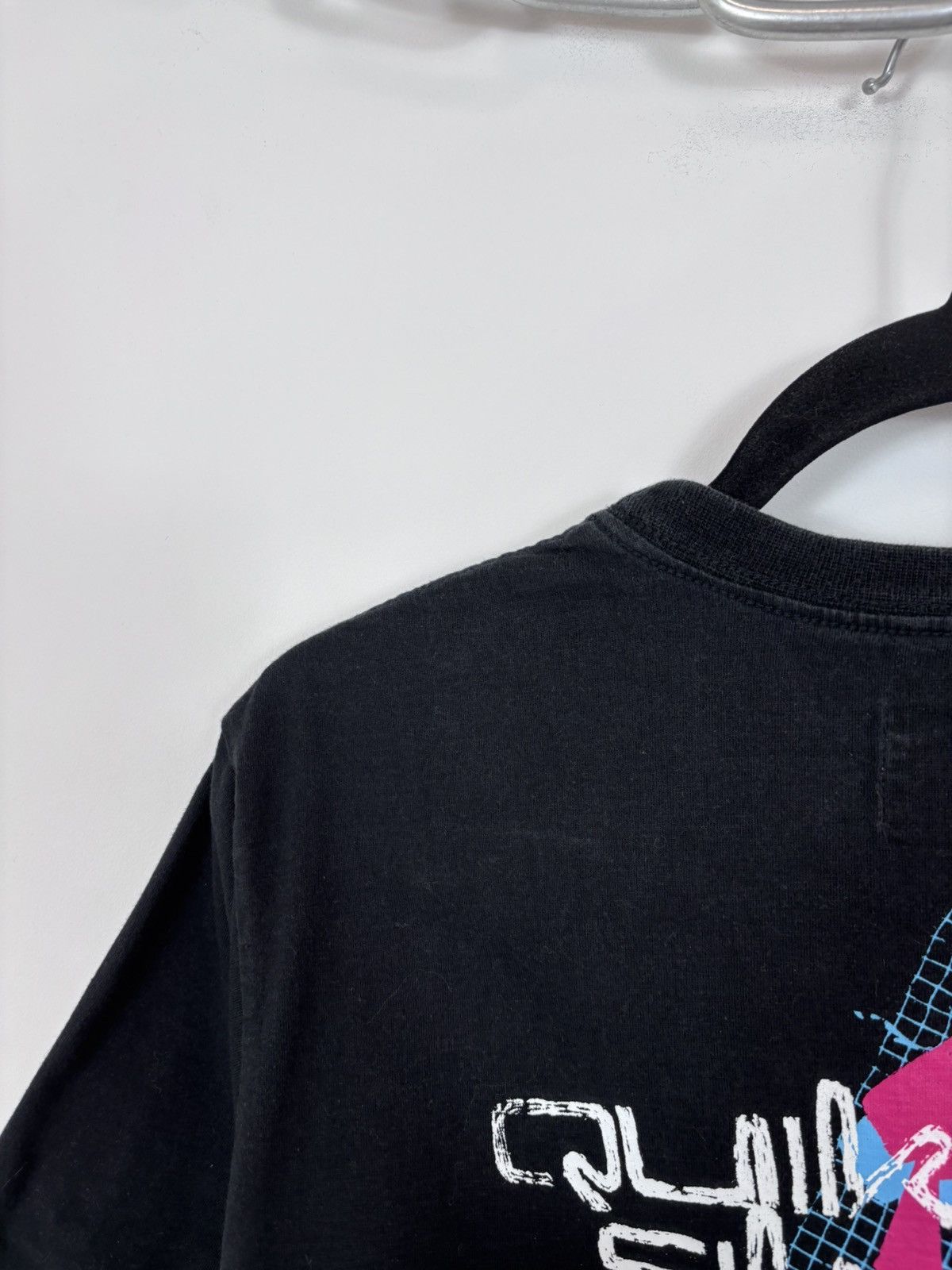 Quiksilver Vintage Quiksilver Australia Streamline Big Logo Black Tee Size US L / EU 52-54 / 3 - 16 Thumbnail