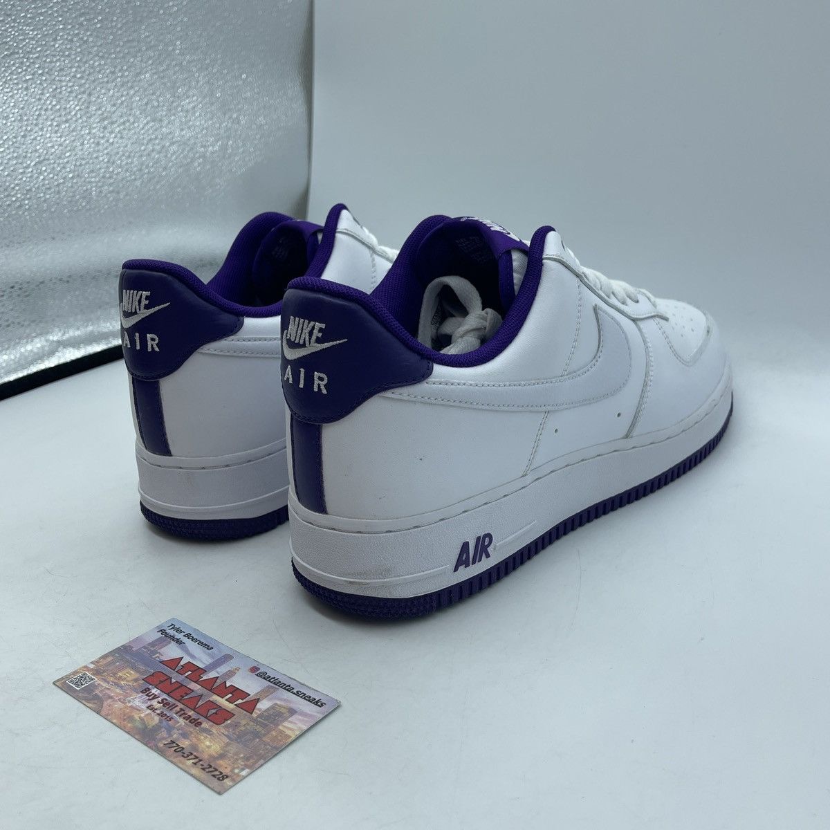 Nike Air Force 1 low voltage purple Size US 10 / EU 43 - 5 Thumbnail