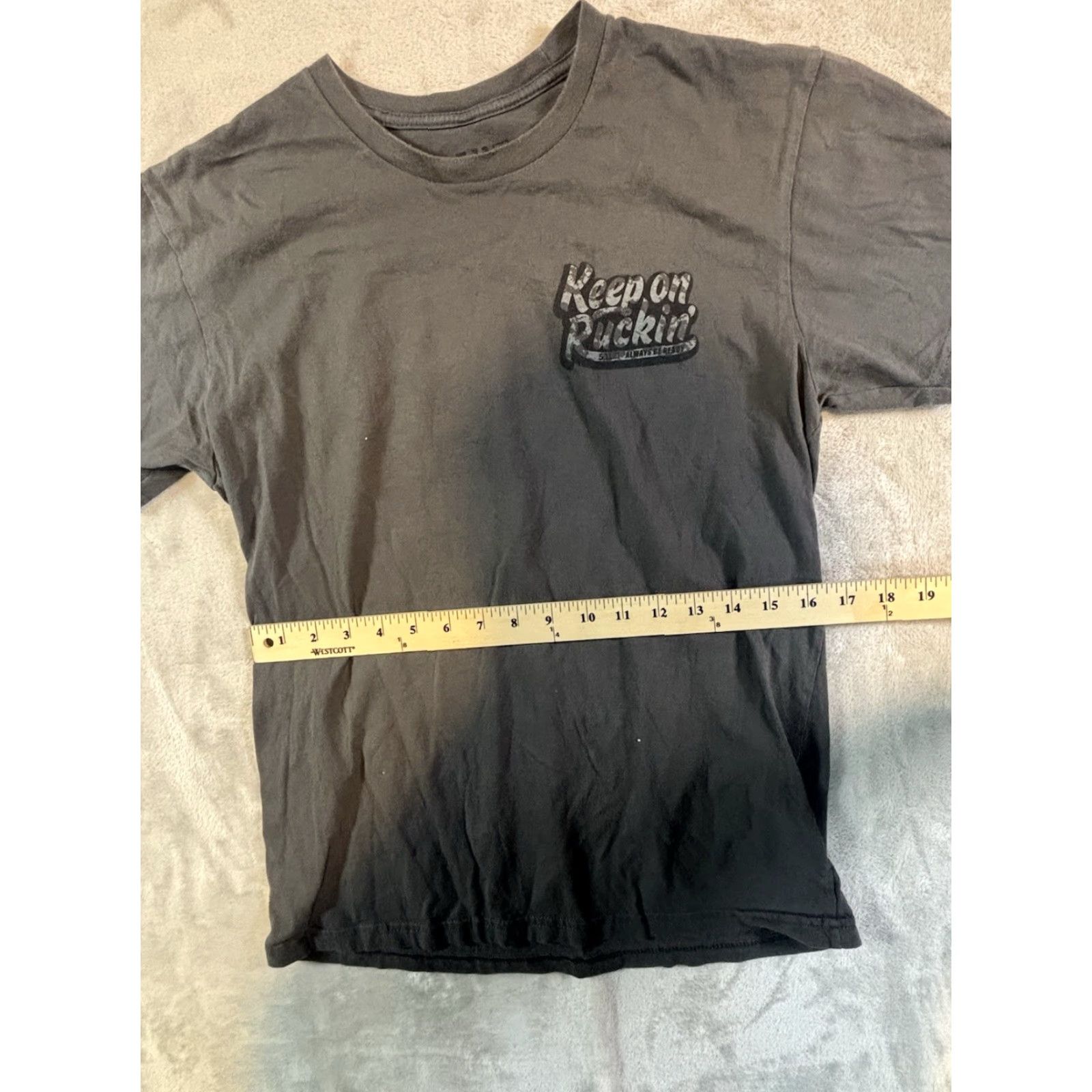 Vintage 5.11 Tactical Keep On Ruckin Men's T-Shirt Size M Gray Outdoor Short Sleeve Crew Neck Graphic Print Logo 5.11 Tactical Shirt Mens Gray M Size US M / EU 48-50 / 2 - 4 Thumbnail