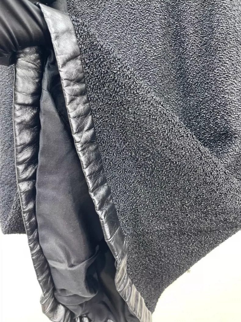 Chanel Chanel Black calfskin stitching skirt 2504-Nextarrow Size 26" / US 2 / IT 38 - 5 Thumbnail