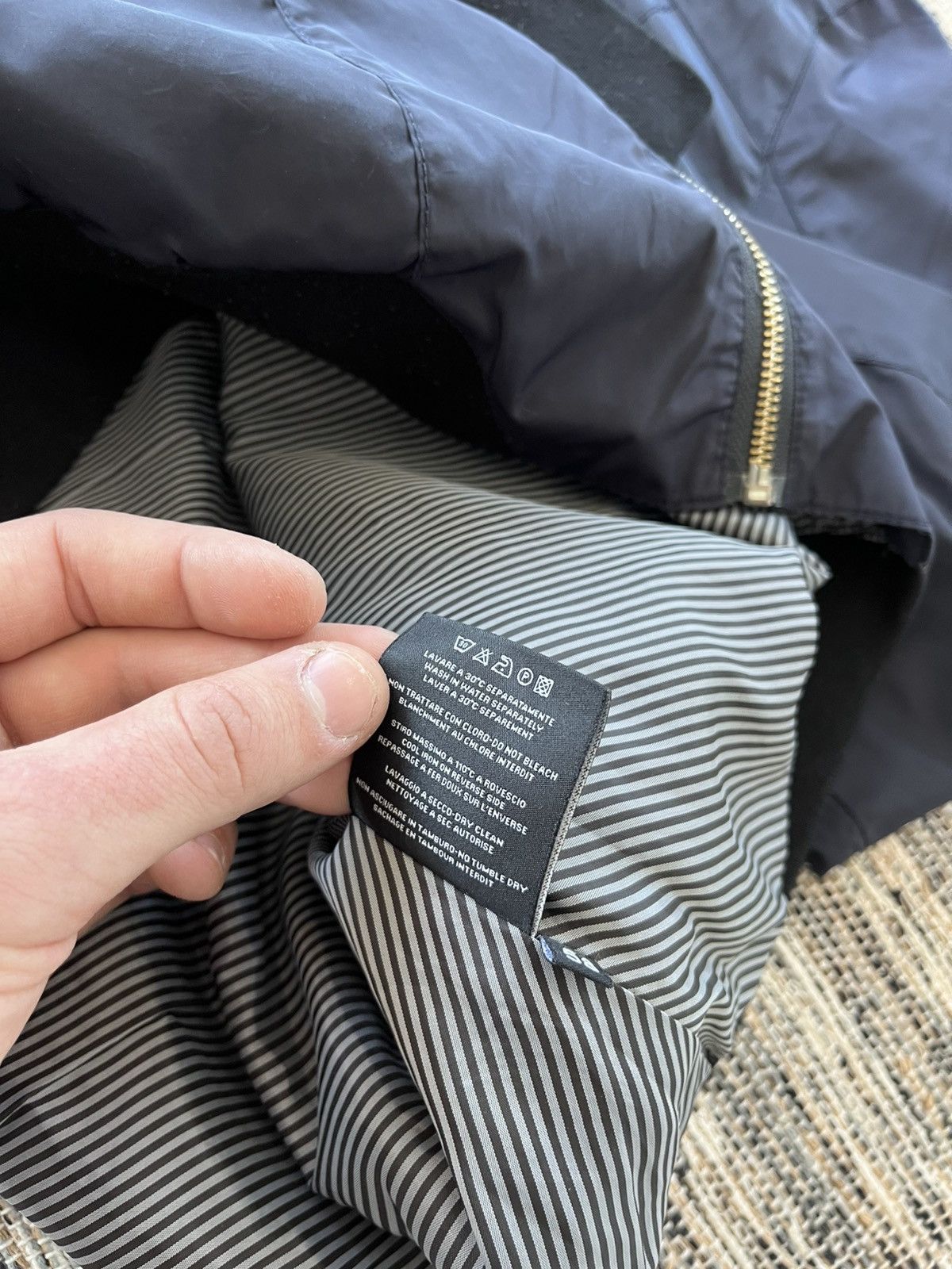 Billionaire Couture Luxury Billionaire Nylon Bomber Jacket Blue Size 58 Y2K Size US XXL / EU 58 / 5 - 23 Thumbnail