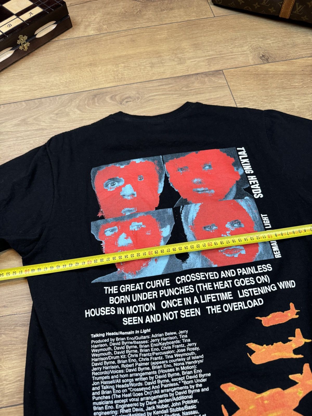 Stussy T shirt Stussy x Talking Heads original streetwear item Size US M / EU 48-50 / 2 - 6 Thumbnail