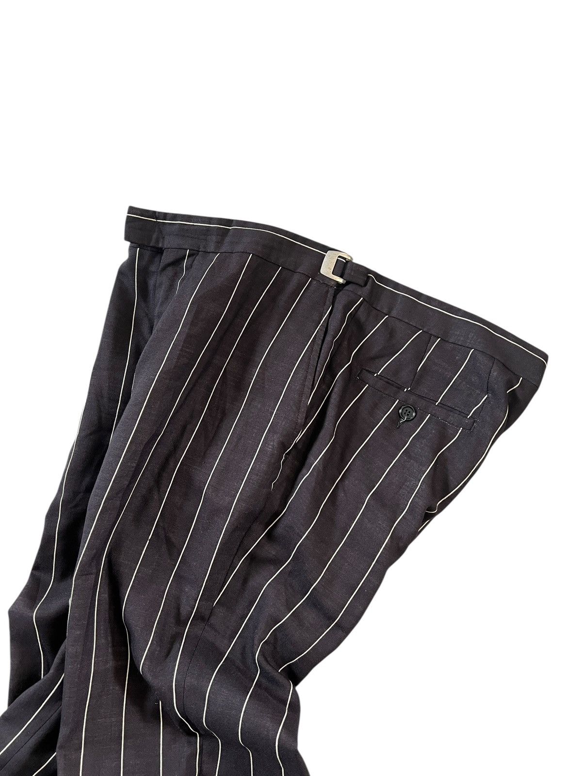 Costume National Costume National Homme Adjustable Waist Stripes Wool Pants Size US 34 / EU 50 - 7 Thumbnail