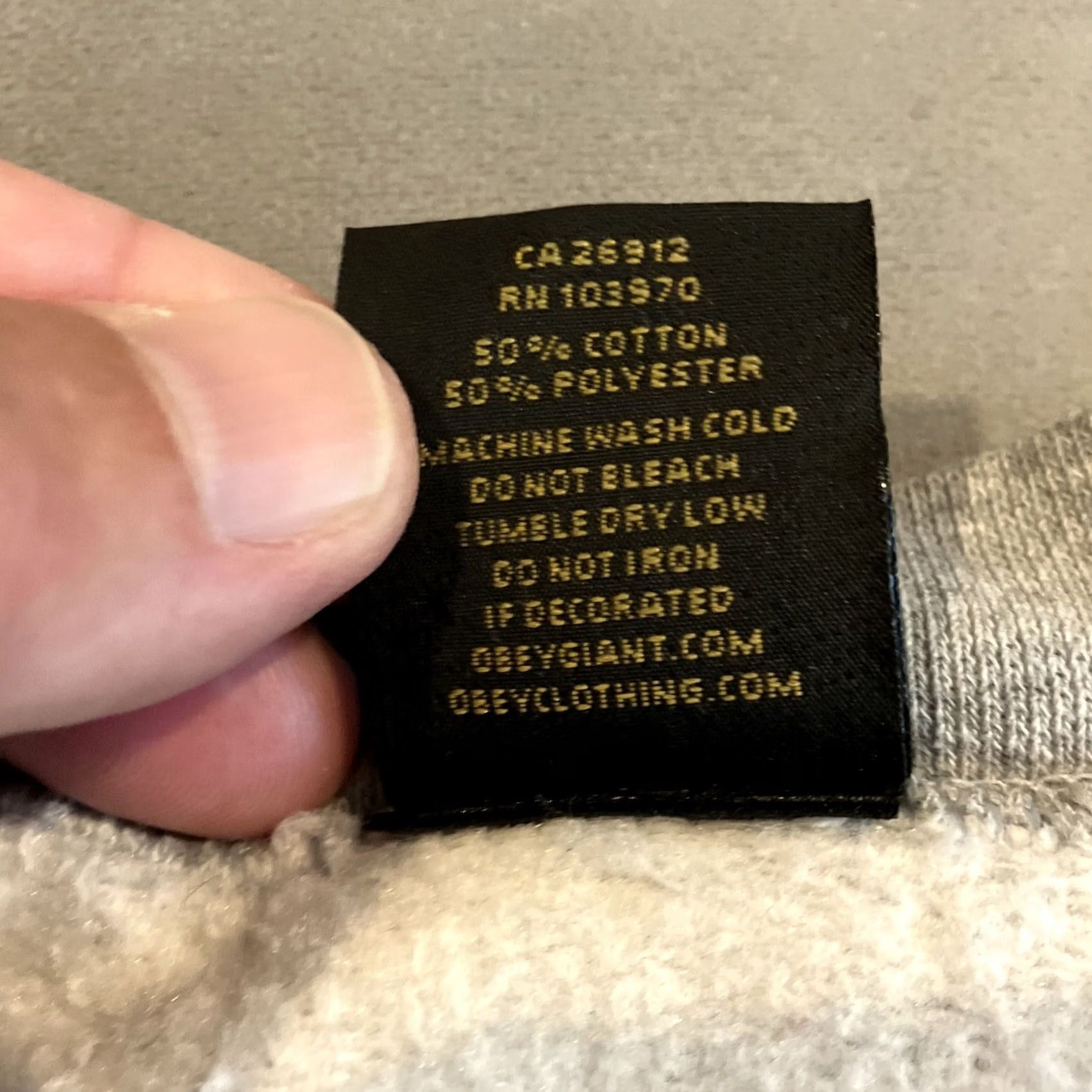 Obey VINTAGE Obey Crewneck Sweatshirt USA S The Rat Race Double Sided 1989 Size US S / EU 44-46 / 1 - 5 Thumbnail