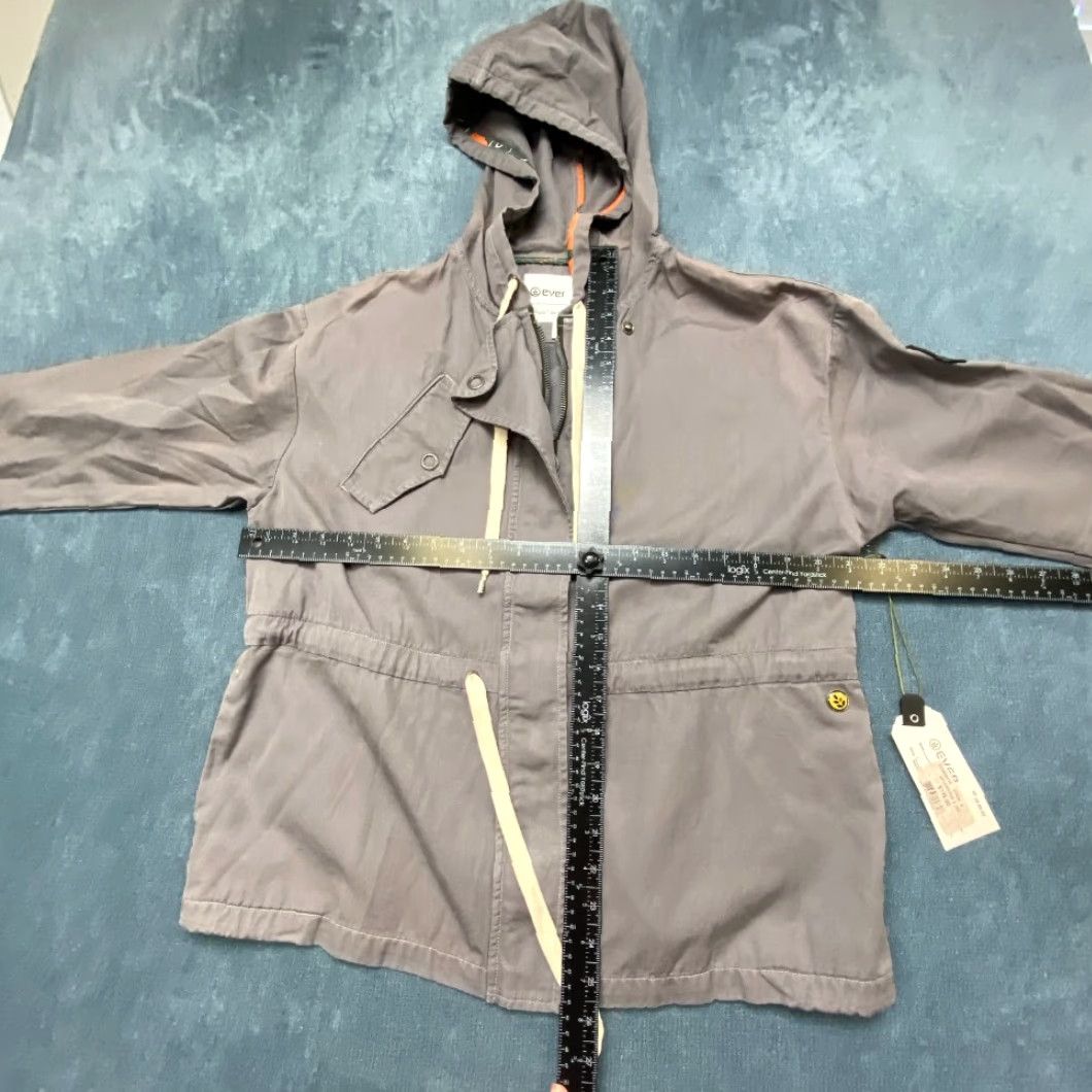Vintage Ever Splendour Anorak Jacket Mens Small Gray Long Sleeve Hooded Relaxed Fit Size US S / EU 44-46 / 1 - 7 Thumbnail