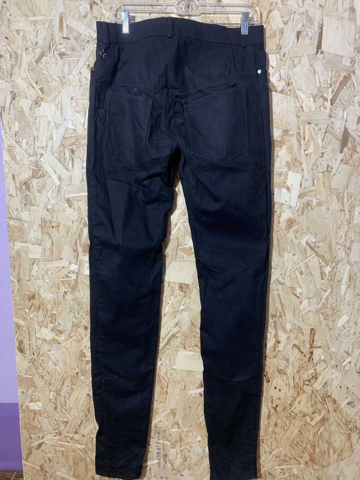 Enfin Leve Malko raw distressed jeans Size US 33 - 2 Thumbnail