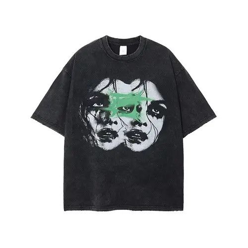 Japanese Brand × Vintage Double Face Printed Vintwge T Shirt Size US L / EU 52-54 / 3 - 1 Thumbnail