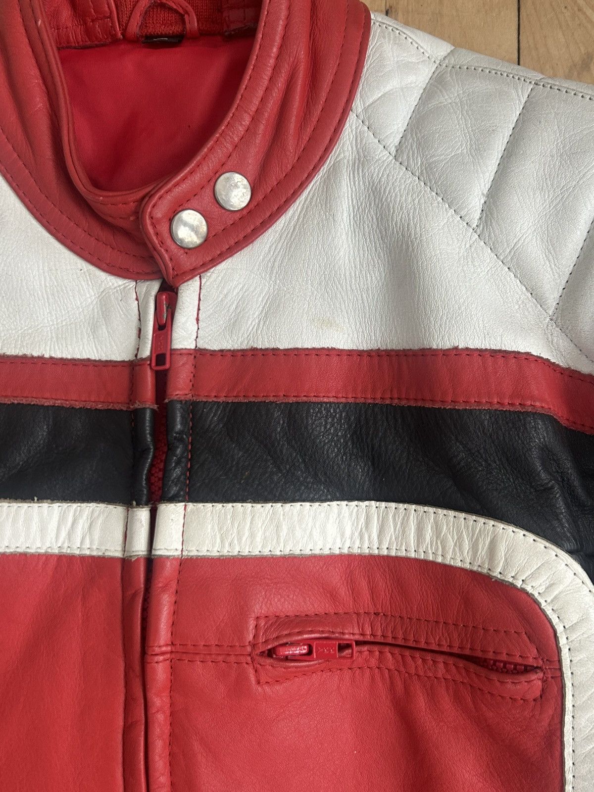 Fox Racing Vintage Fox Moto Leather Jacket Size US M / EU 48-50 / 2 - 5 Thumbnail