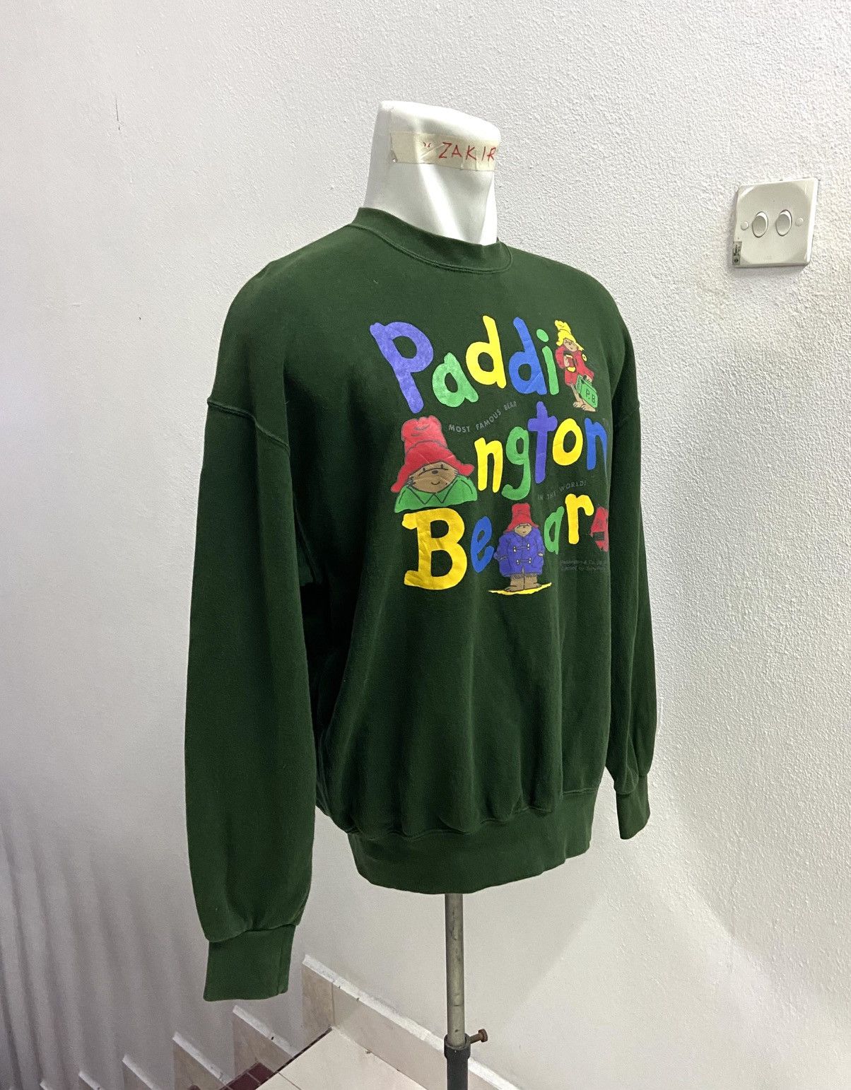 Other VINTAGE PADDINGTON BEAR SWEATSHIRT Size L / US 10 / IT 46 - 4 Thumbnail