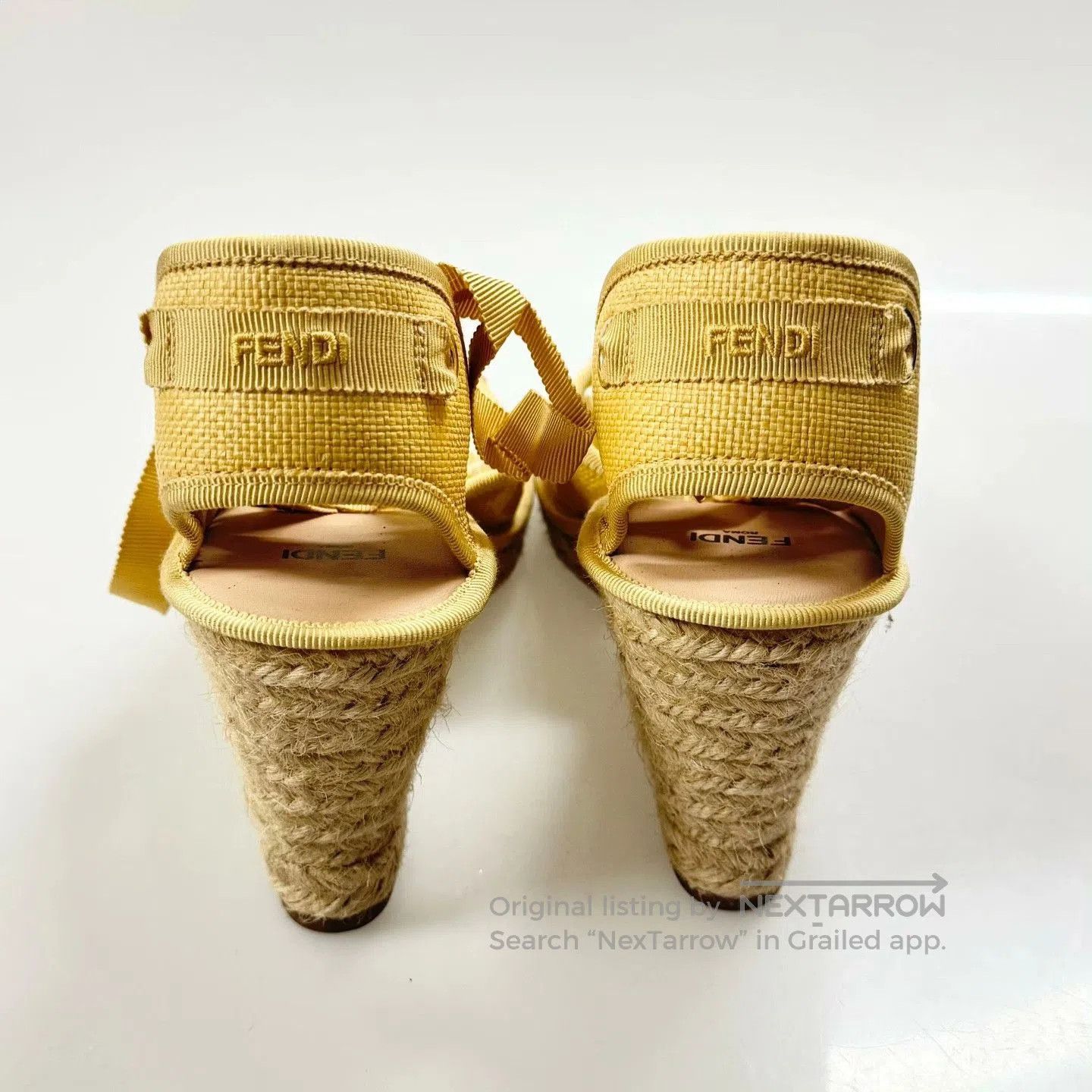 Fendi Fendi Yellow Strap Fisherman Shoes. Size US 6.5 / IT 36.5 - 4 Thumbnail
