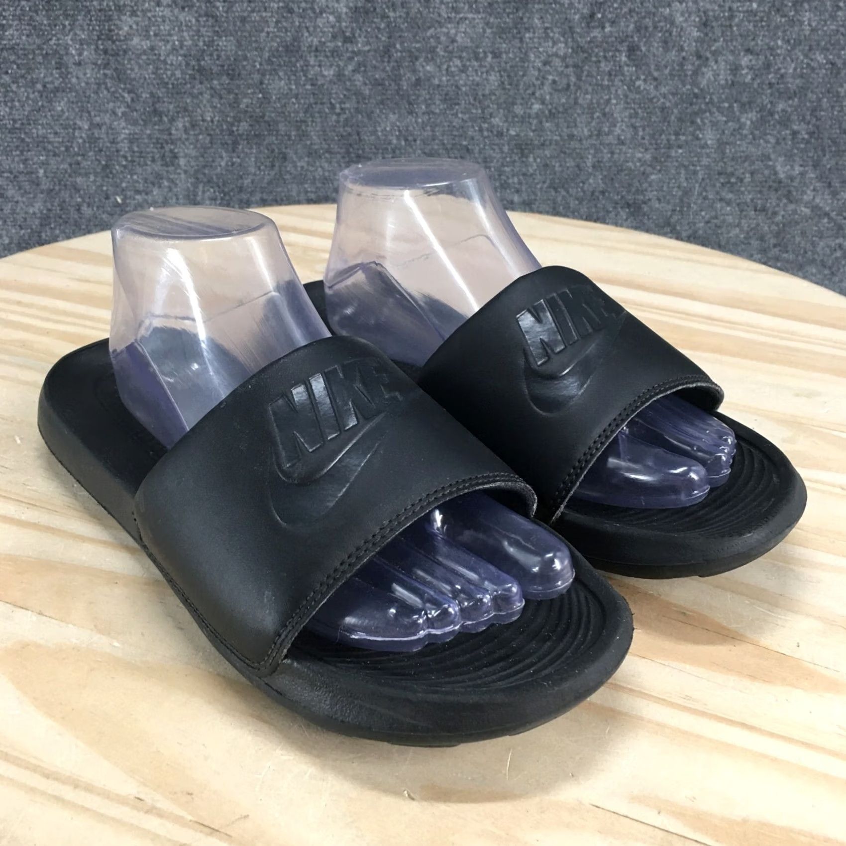 Nike Nike Sandal Mens 7 Black Victori One Slide Slip On Comfort Casual CN9675-003 Size US 7 / EU 40 - 3 Thumbnail