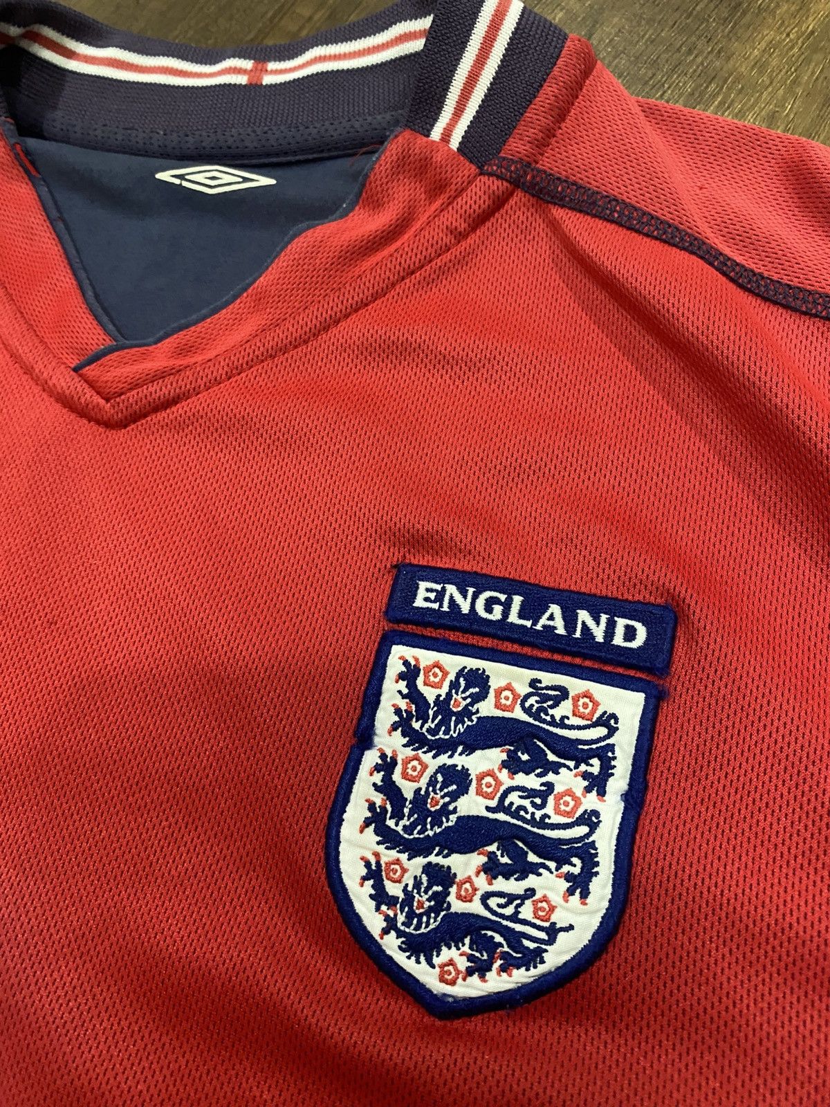 Umbro × Vintage Original Umbro 90’s England Jersey Robbie Fowler 9 Size US L / EU 52-54 / 3 - 5 Thumbnail