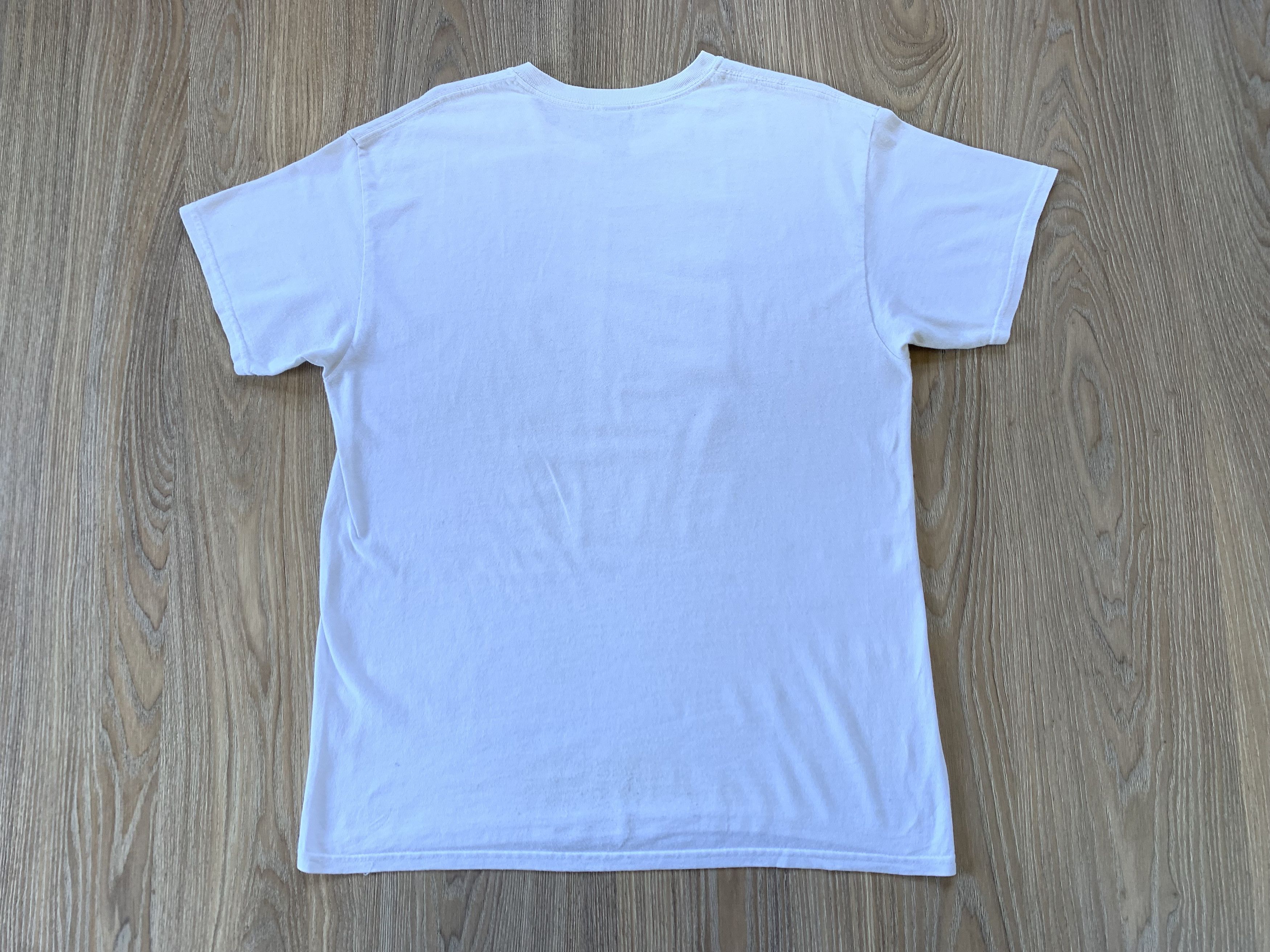 Gildan × NBA × Vintage Vintage Michael Jordan Chicago Bulls Big Print T-Shirt Size US L / EU 52-54 / 3 - 4 Thumbnail