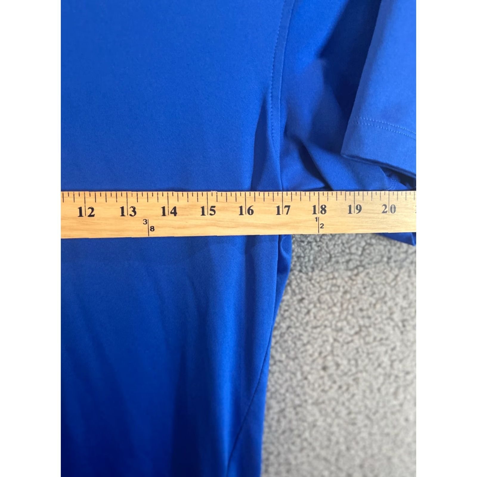 Haggar HAGGAR Polo Shirt Men’s Size Large Blue Heat Gear Polo Shirt Solid Short Sleeve Collared Pullover All Seasons Golf Men Fashion Size US L / EU 52-54 / 3 - 4 Thumbnail