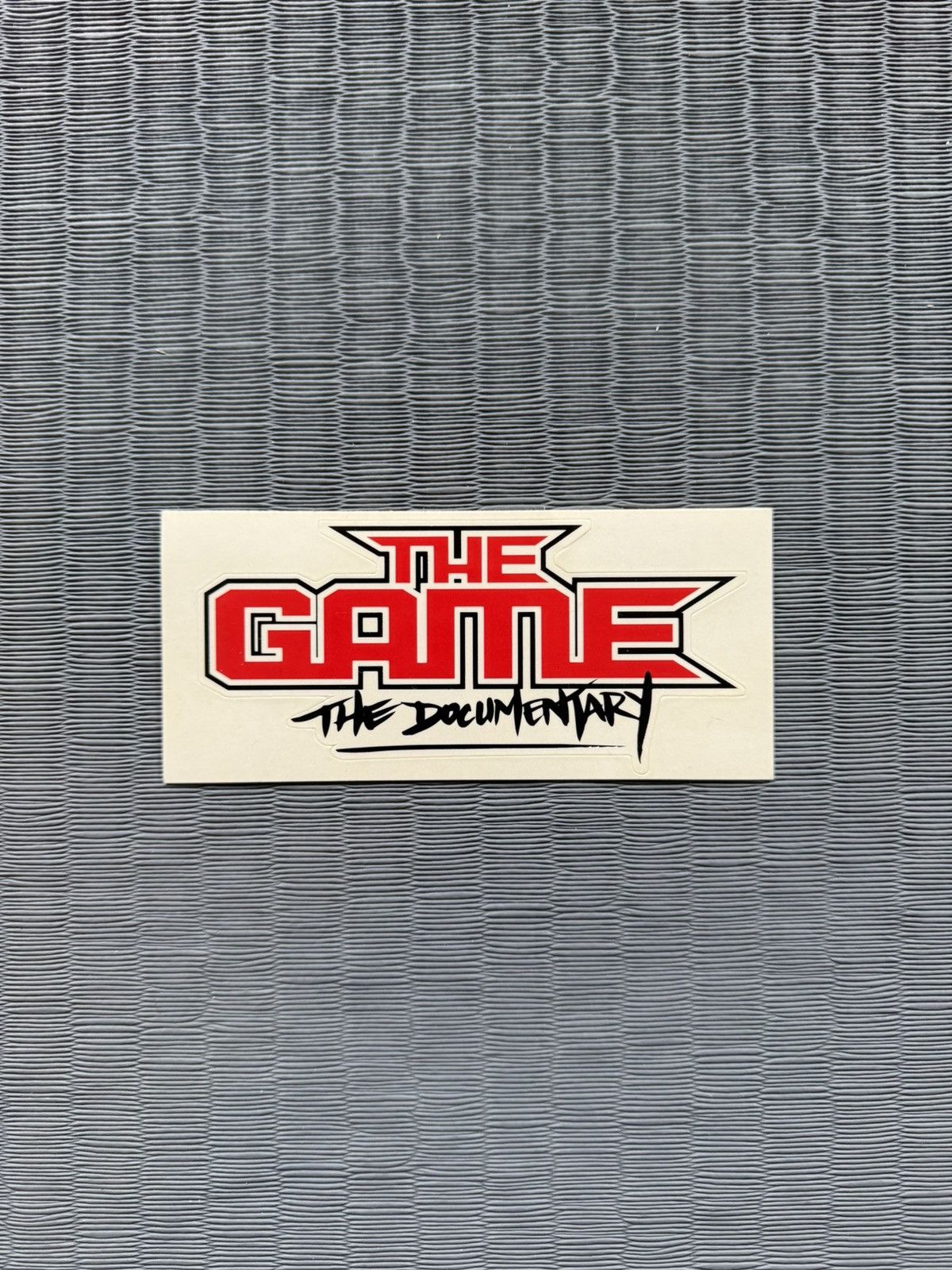 Other The Game ‘The Documentary’ Promo Sticker Size ONE SIZE - 1 Thumbnail
