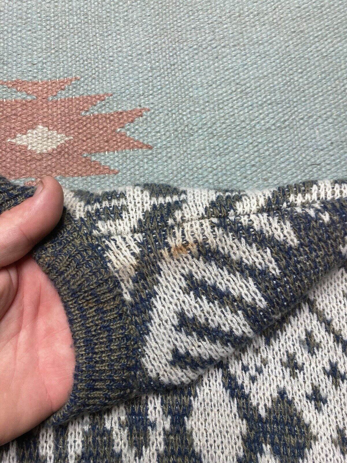 McGregor × Vintage VTG 80s mcgregor knit sweater soft comfy aztec geometric S Size US S / EU 44-46 / 1 - 4 Thumbnail