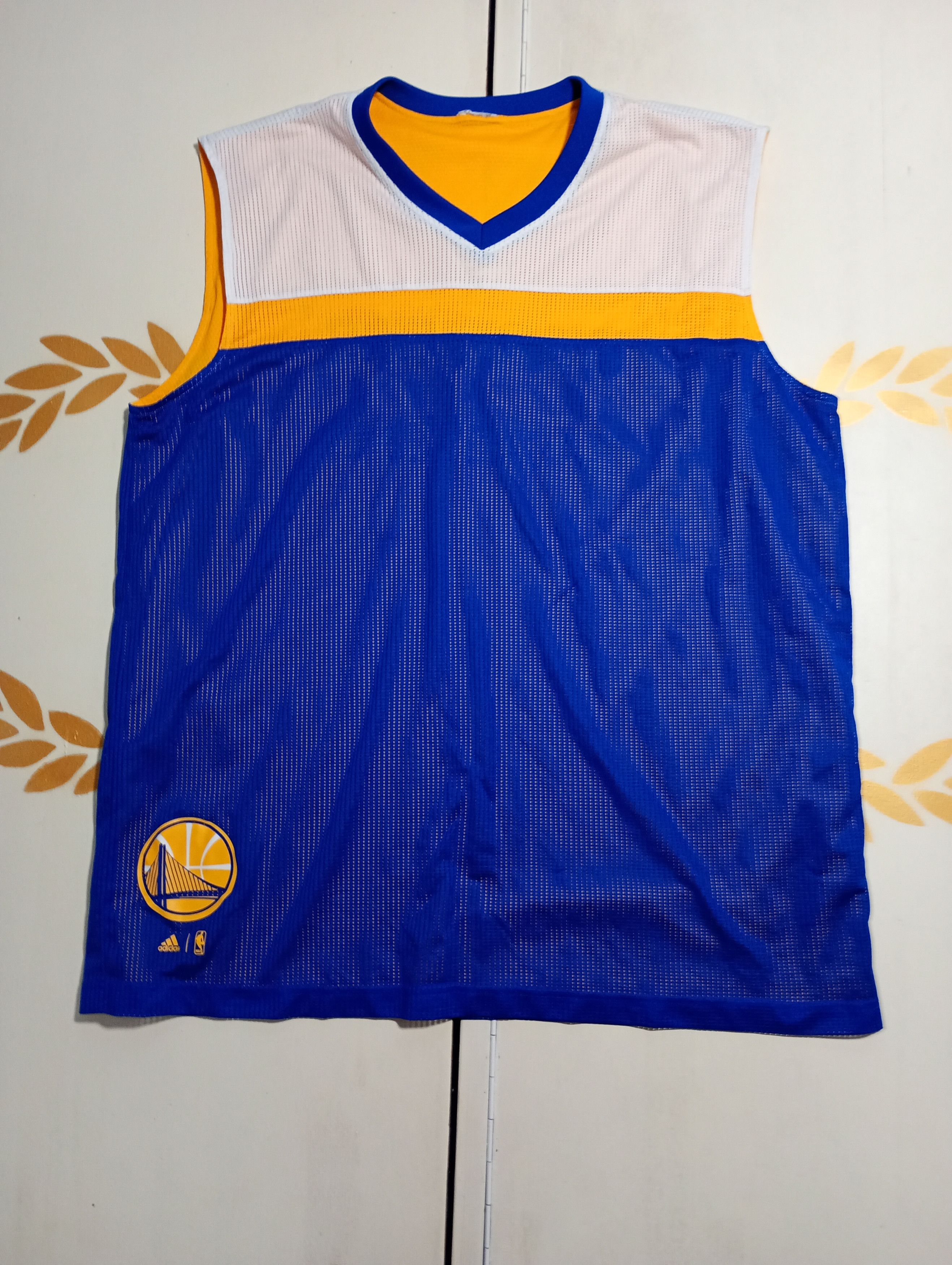 Adidas Adidas Golden State Warriors Reversible Jersey 2017 Size US XL / EU 56 / 4 - 10 Thumbnail