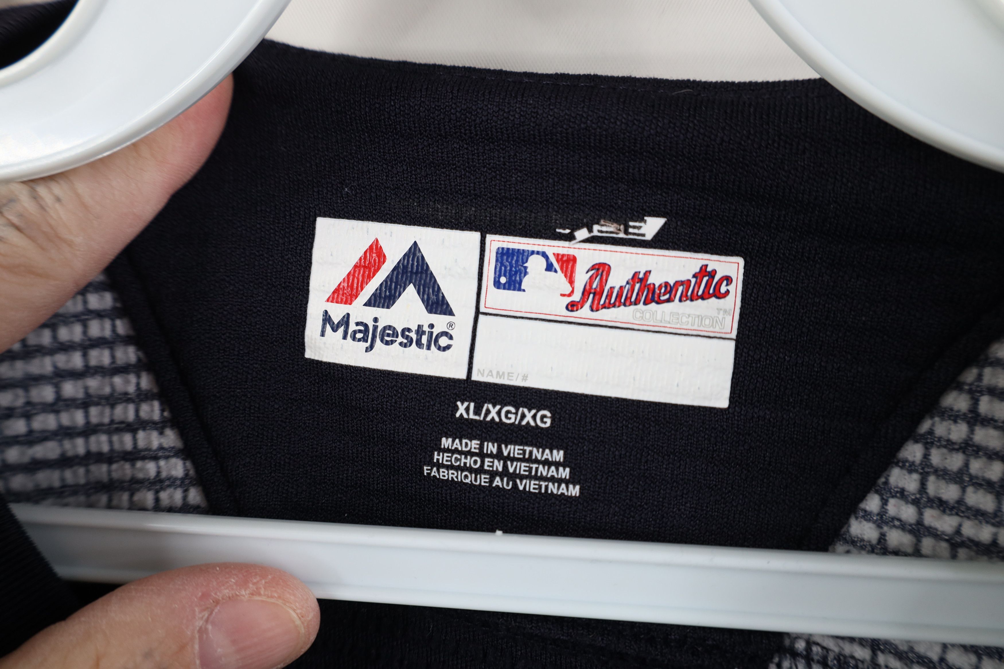Majestic Majestic Therma Base Indians Thermal Fleece Lined Sweatshirt Size US XL / EU 56 / 4 - 7 Thumbnail