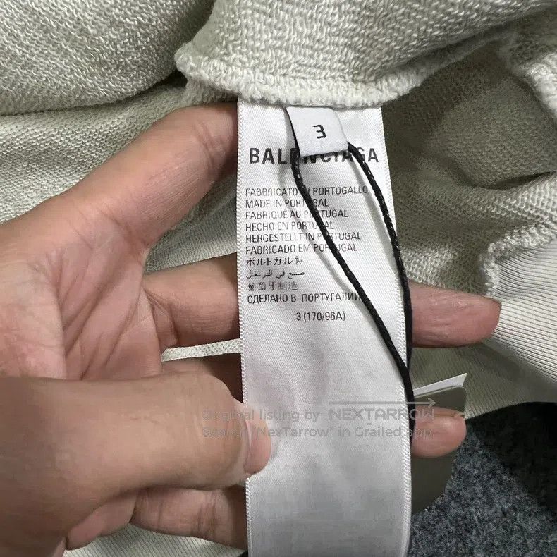 Balenciaga Balenciaga Tape wave hoodie Size US L / EU 52-54 / 3 - 5 Thumbnail