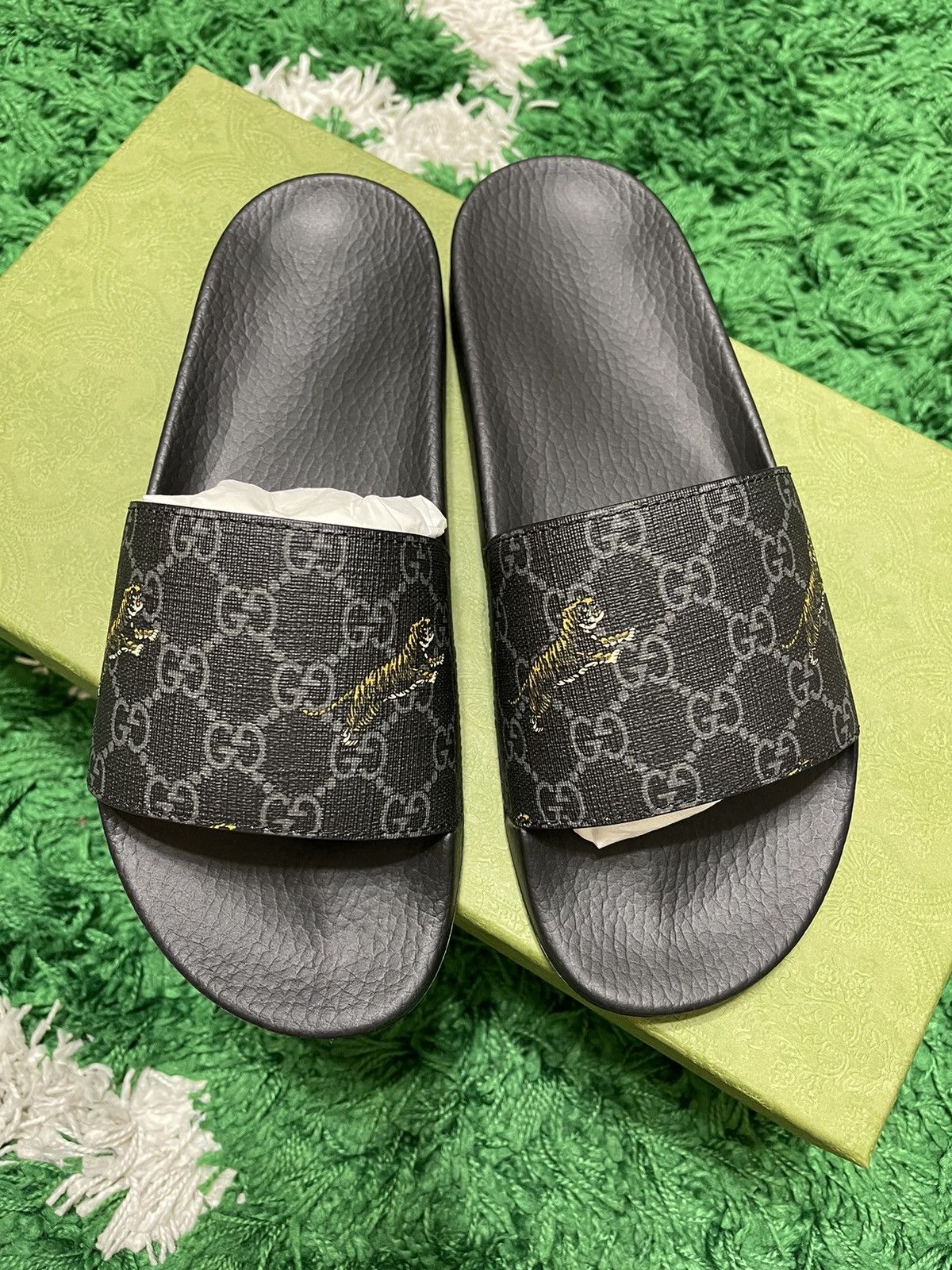 Gucci Tiger Slides
