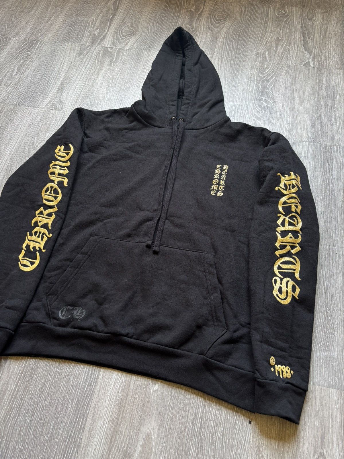 Chrome Hearts Chrome Hearts Black Gold 1988 Hoodie Size US M / EU 48-50 / 2 - 10 Thumbnail