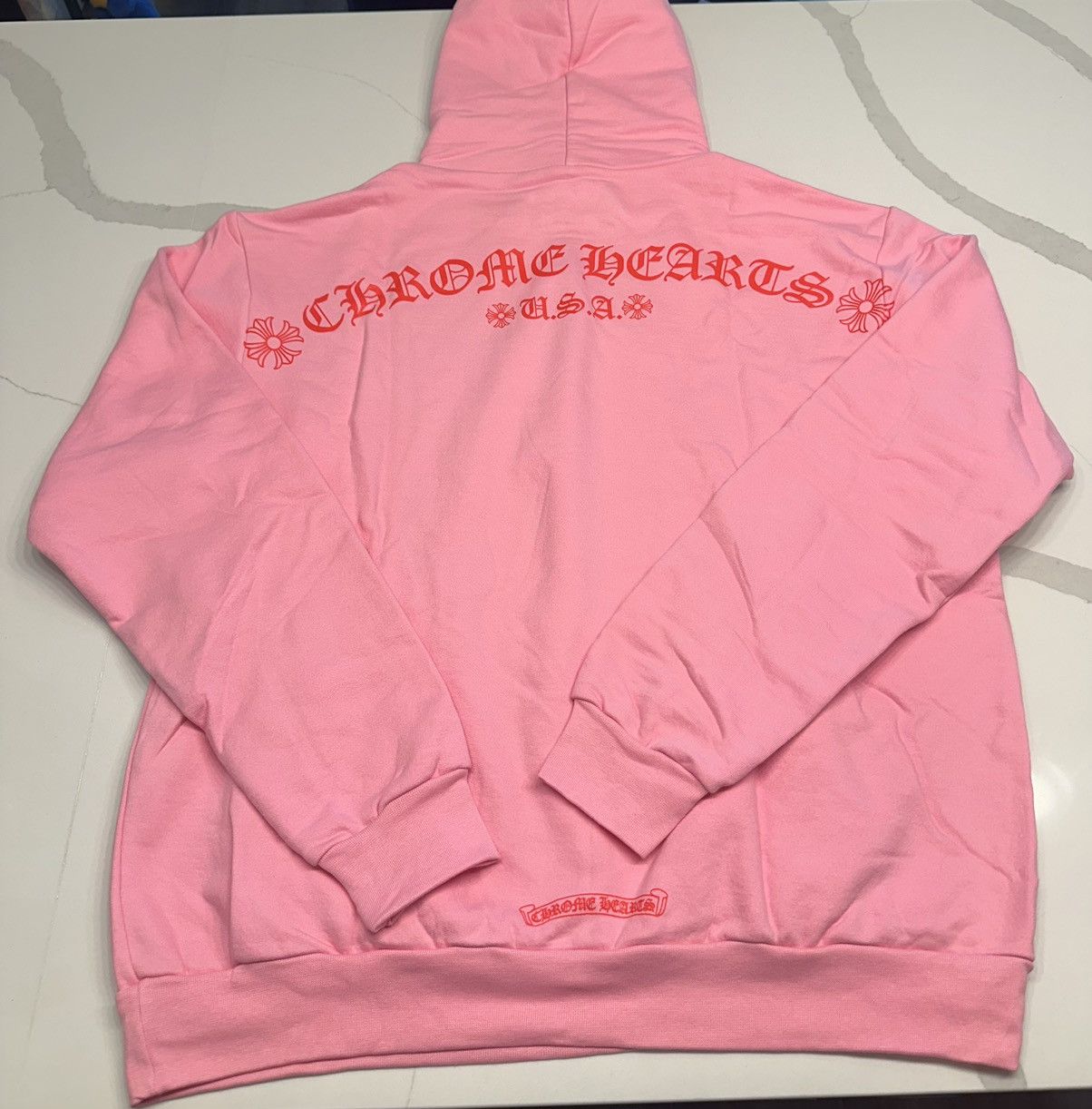Chrome Hearts 🔥Chrome Hearts Pink Hoodie🔥 Size US M / EU 48-50 / 2 - 2 Thumbnail