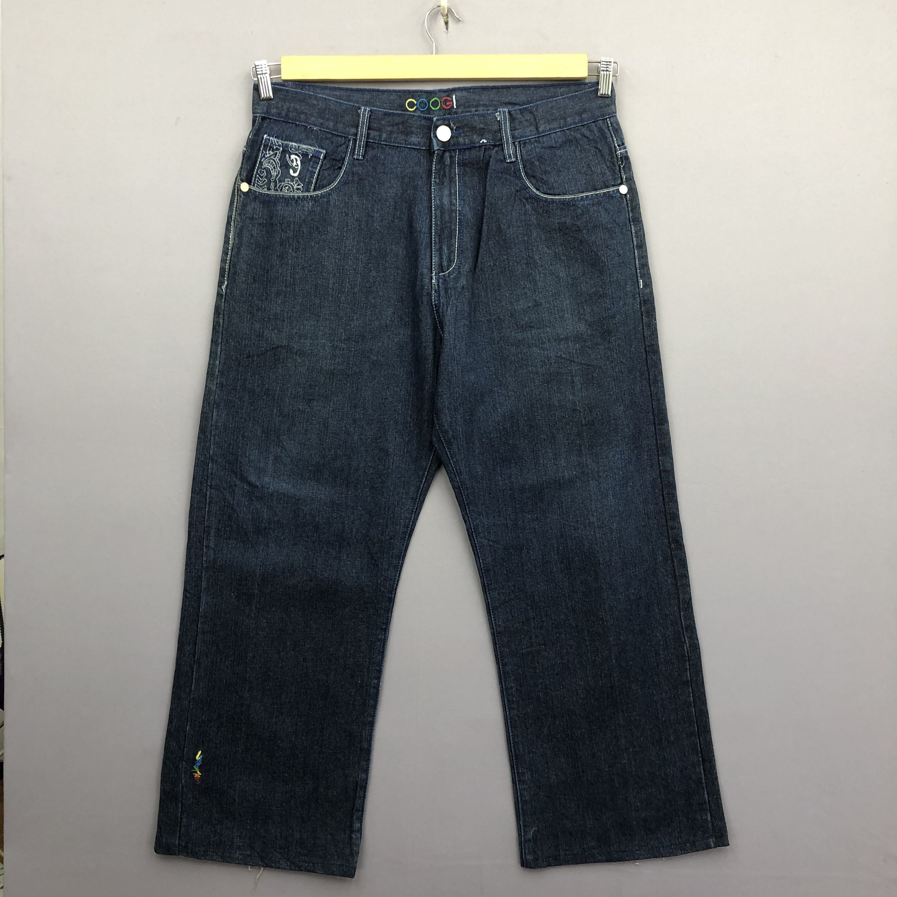Coogi Crazy Y2K/2000s Coogi Skater Jeans Jnco Baggy Style Denim Size US 36 / EU 52 - 2 Thumbnail