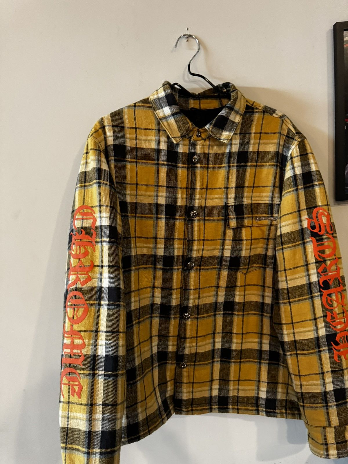 Chrome Hearts Chrome Hearts Working Junkyard Padded Flannel Size US L / EU 52-54 / 3 - 4 Thumbnail