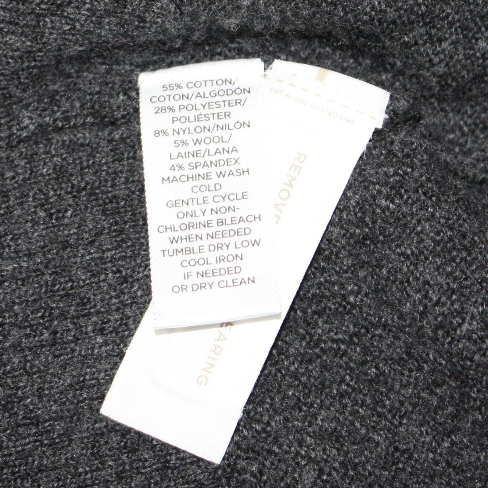 Loft Hooded Open Duster Sweater in Heather Gray and size Medium Size M / US 6-8 / IT 42-44 - 4 Thumbnail