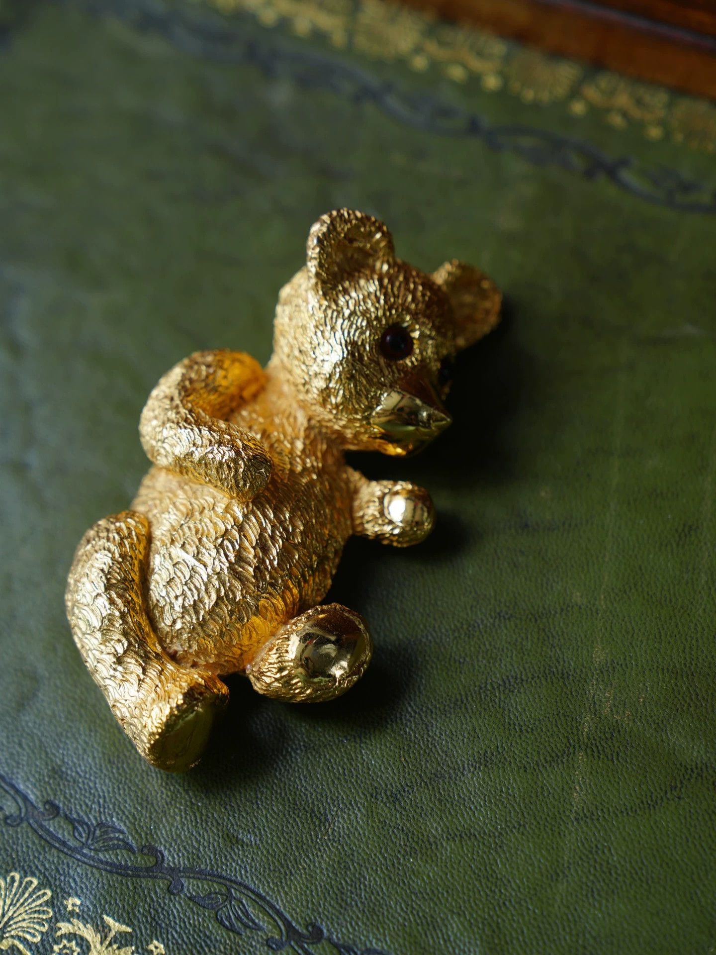 Other Christopher Ross 1989 Gold-Plated Bear Belt Buckle Size ONE SIZE - 5 Thumbnail