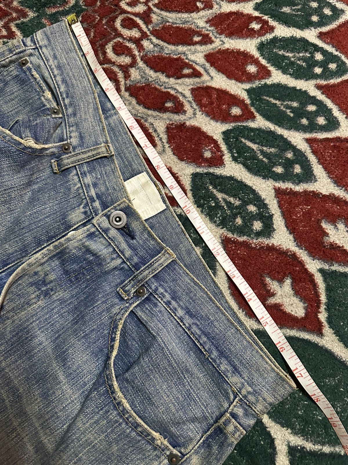 14th Addiction 1990 - Exhibitionist Japan Reconstructed Patch Denim Pant Size US 36 / EU 52 - 17 Thumbnail