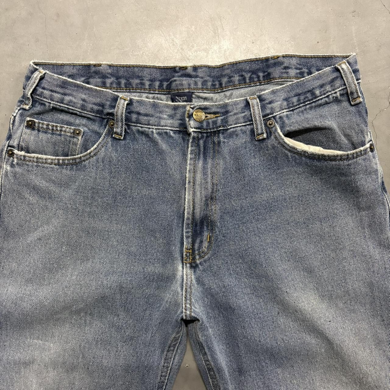 Vintage Crazy Vintage Y2K/2000s Baggy Skater Medium Blue Wash Denim Jeans! Size US 36 / EU 52 - 4 Thumbnail
