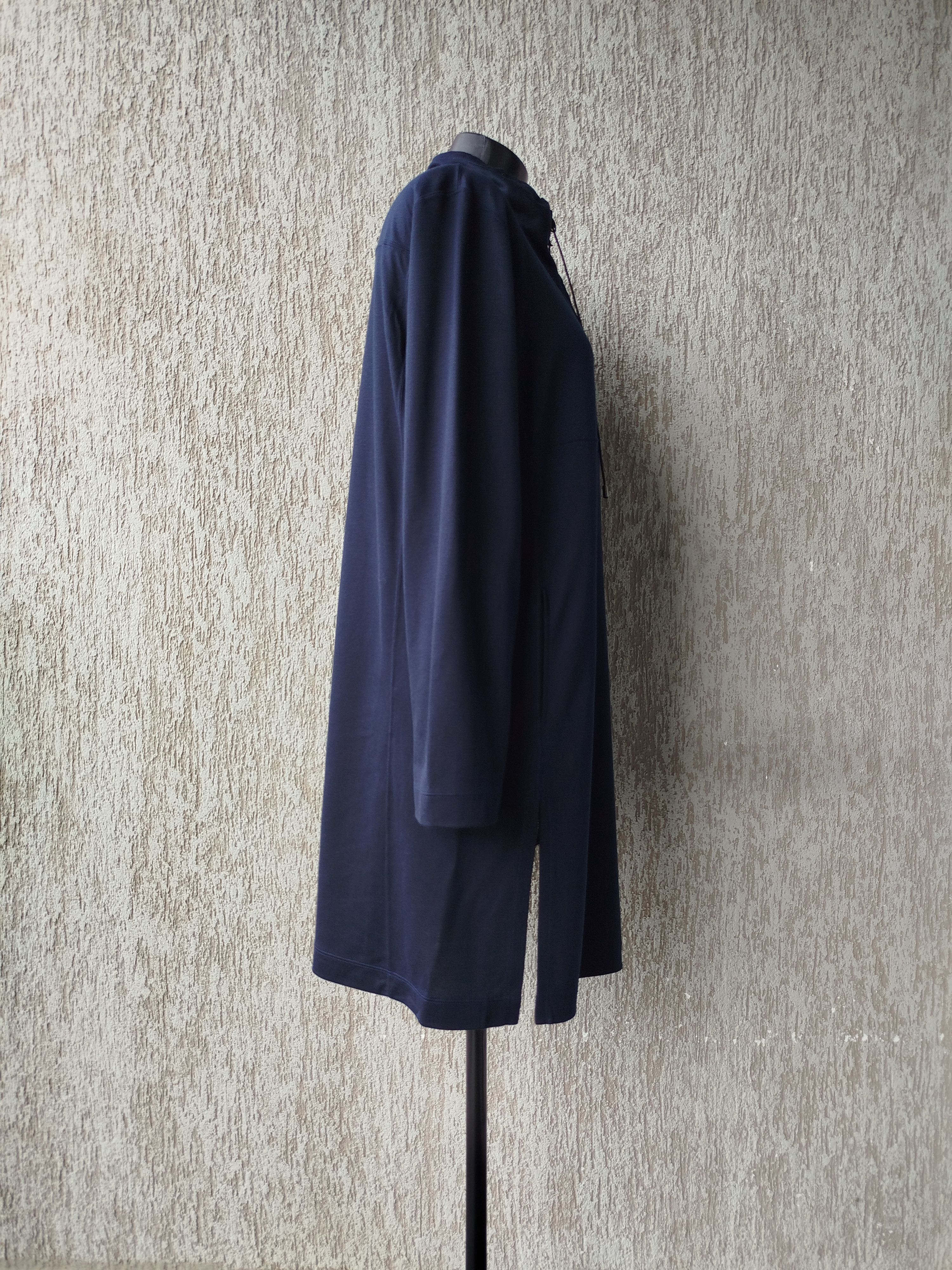 Issey Miyake HaaT ORJ Dress Tunic Tencel Zip-Up Pockets Size 3 Size L / US 10 / IT 46 - 6 Thumbnail