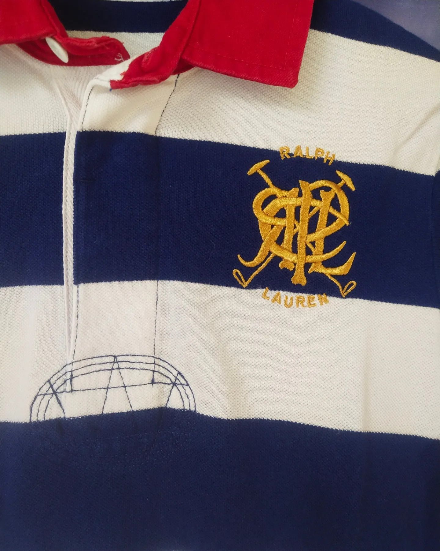 Ralph Lauren Ralph Lauren Crest Striped Woman XS Polo Shirt Size XS / US 0-2 / IT 36-38 - 2 Thumbnail