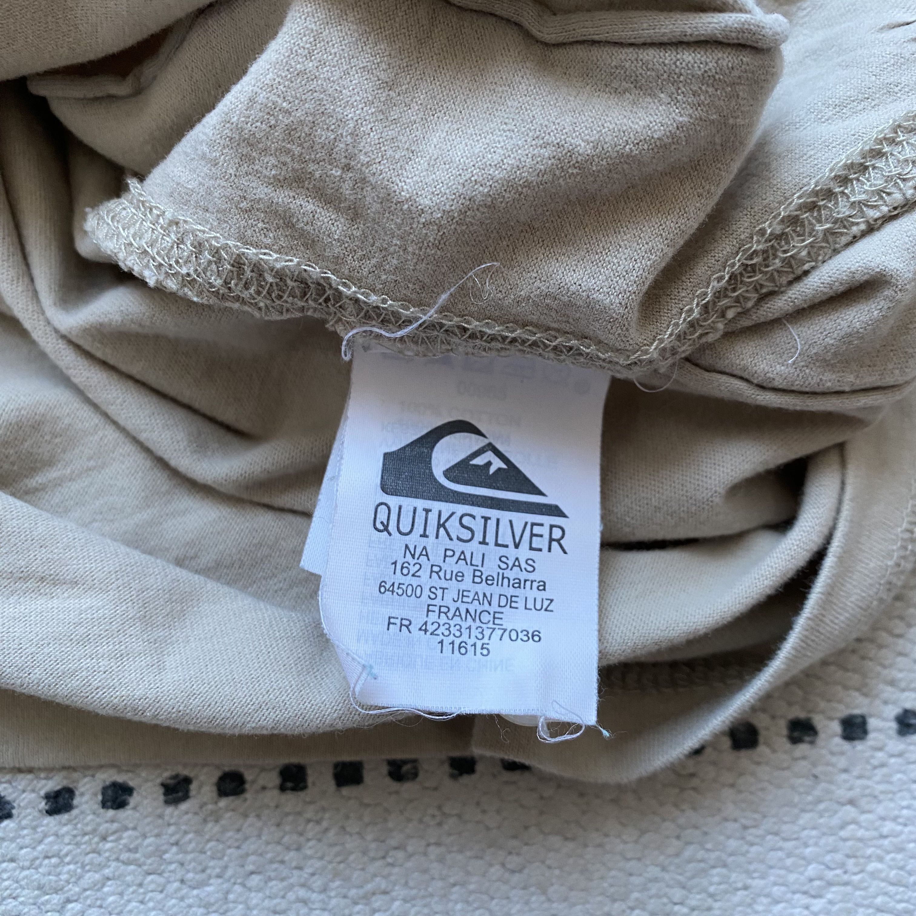 Quiksilver Vintage 90s Quiksilver tee Polo Surf Style Size US XL / EU 56 / 4 - 10 Thumbnail