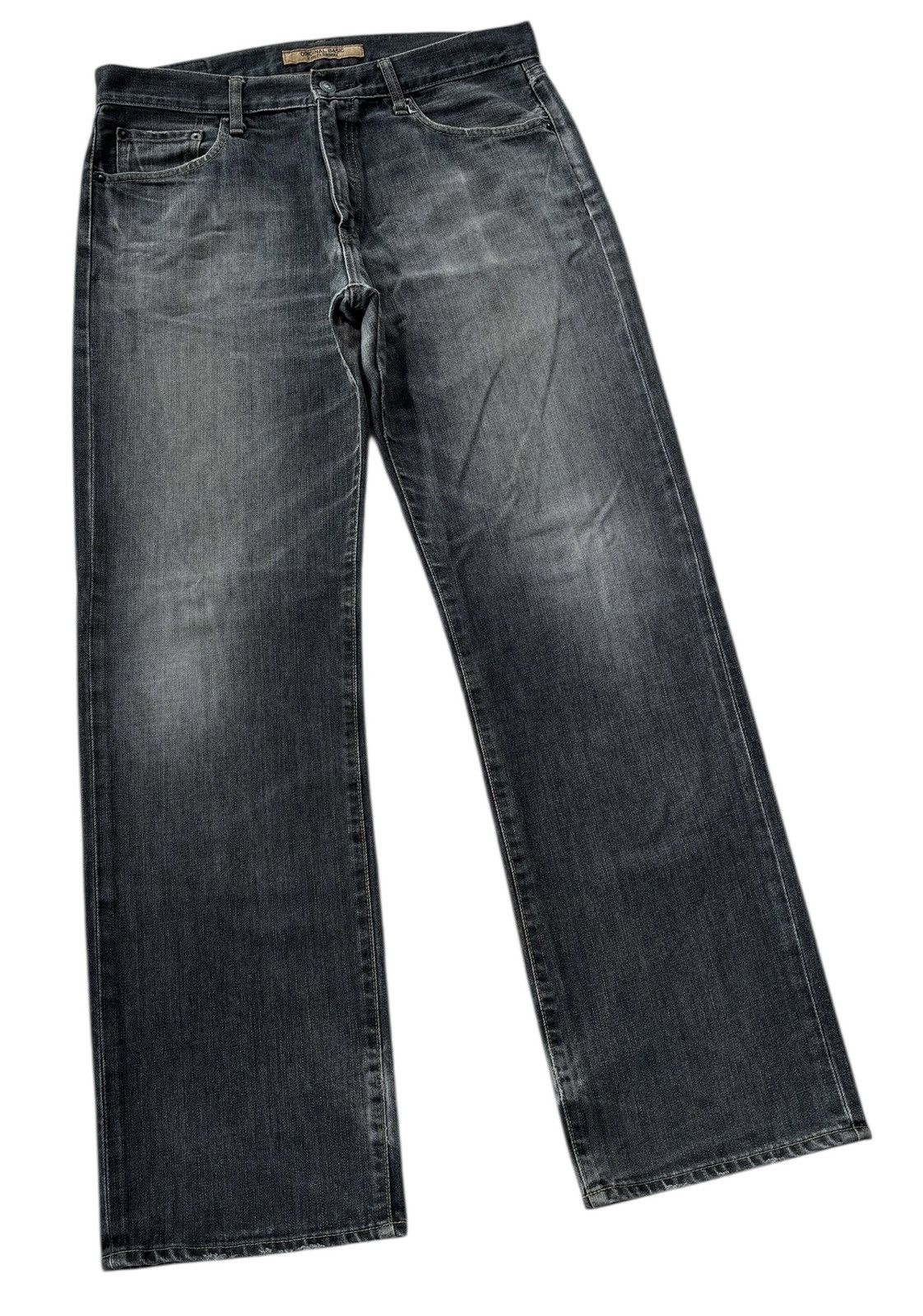 Kapital Vintage Baggy Jeans Uniqlo Denim Loose Easy Fit Straight Size US 34 / EU 50 - 3 Thumbnail
