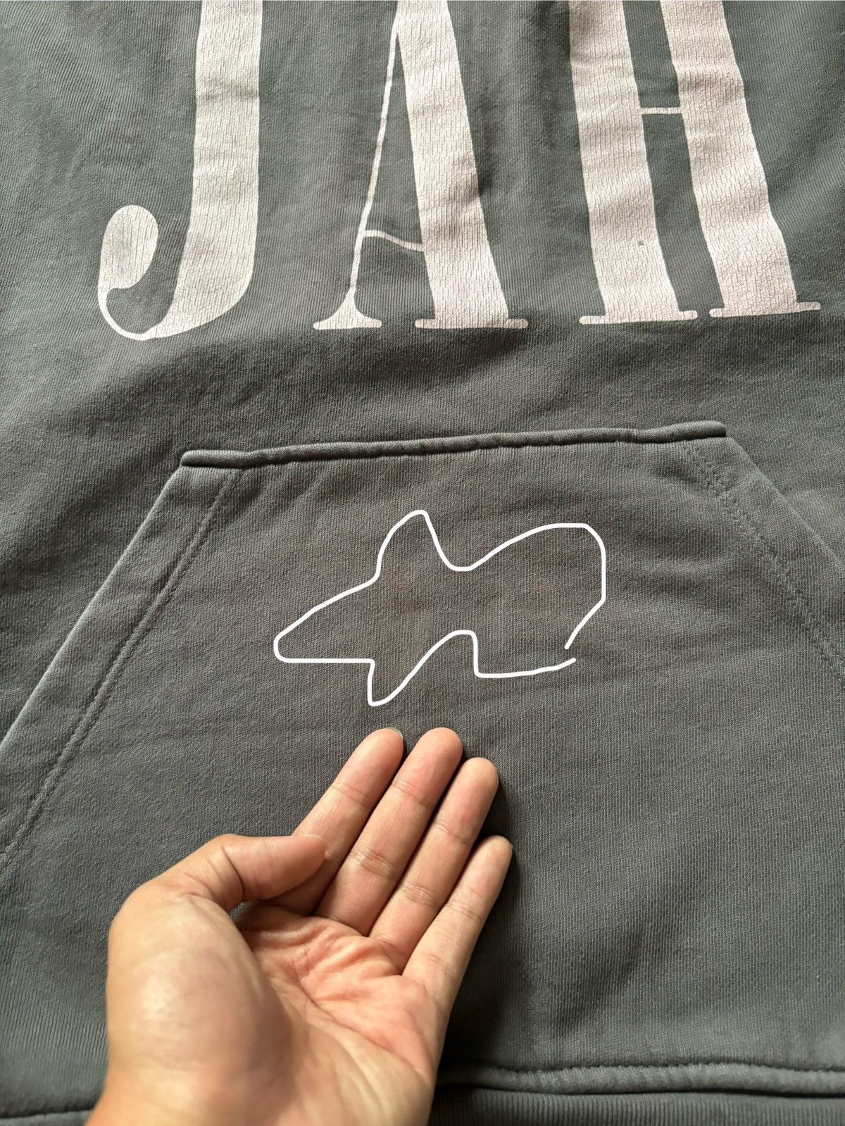 Alchemist Vintage Alchemist JAH Oversized Hoodie Size US S / EU 44-46 / 1 - 8 Thumbnail