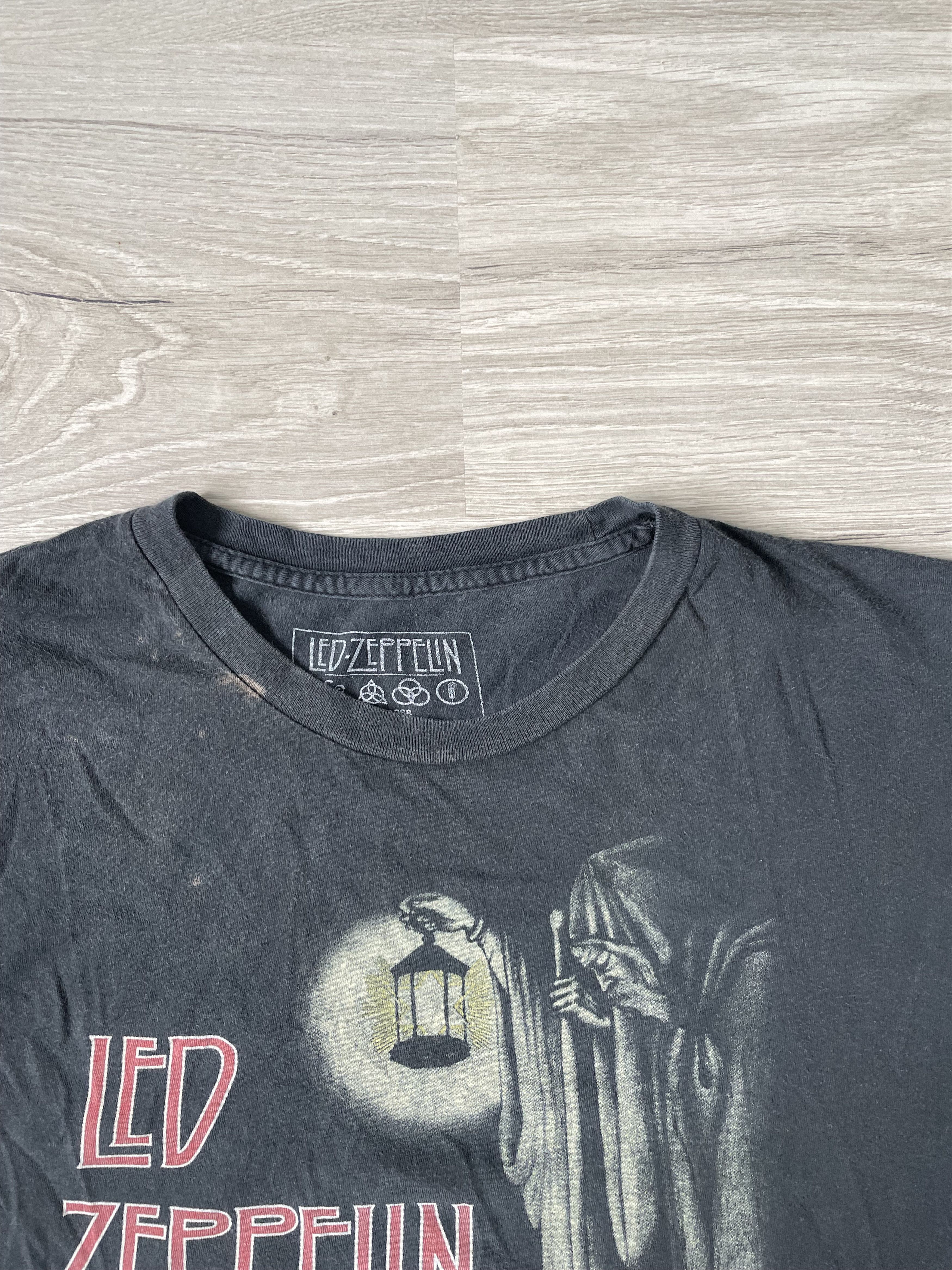 Japanese Brand × Led Zeppelin MENS Y2K SHIRT LED ZEPPELIN Size US L / EU 52-54 / 3 - 4 Thumbnail