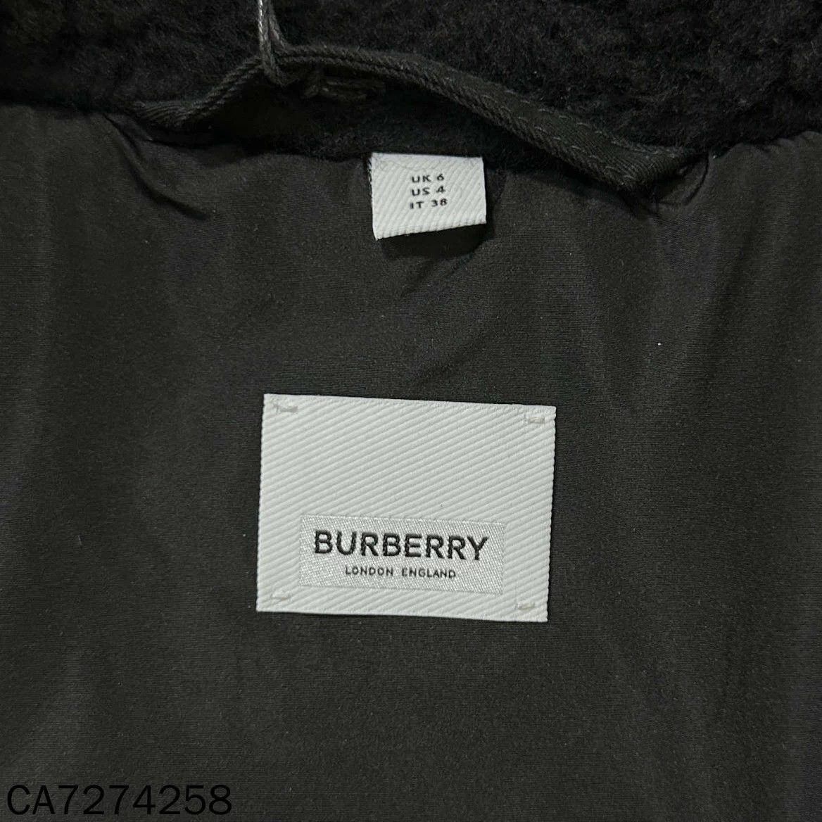Burberry Burberry logo wool blend fleece jacket women's UK6 new Size XS / US 0-2 / IT 36-38 - 5 Thumbnail
