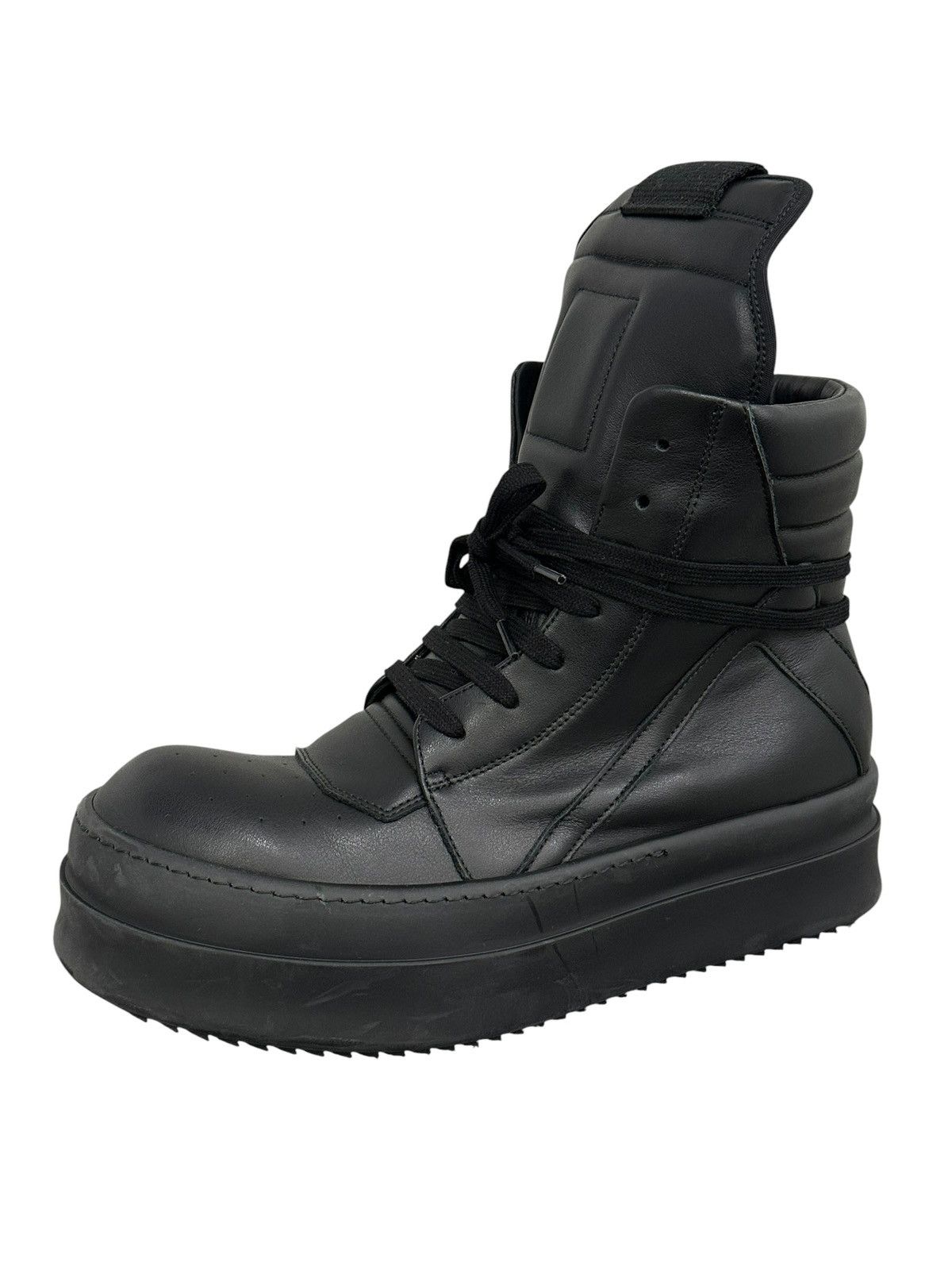 Rick Owens Rick Owens Black Mega Bumper Geobasket Size US 9 / EU 42 - 6 Thumbnail