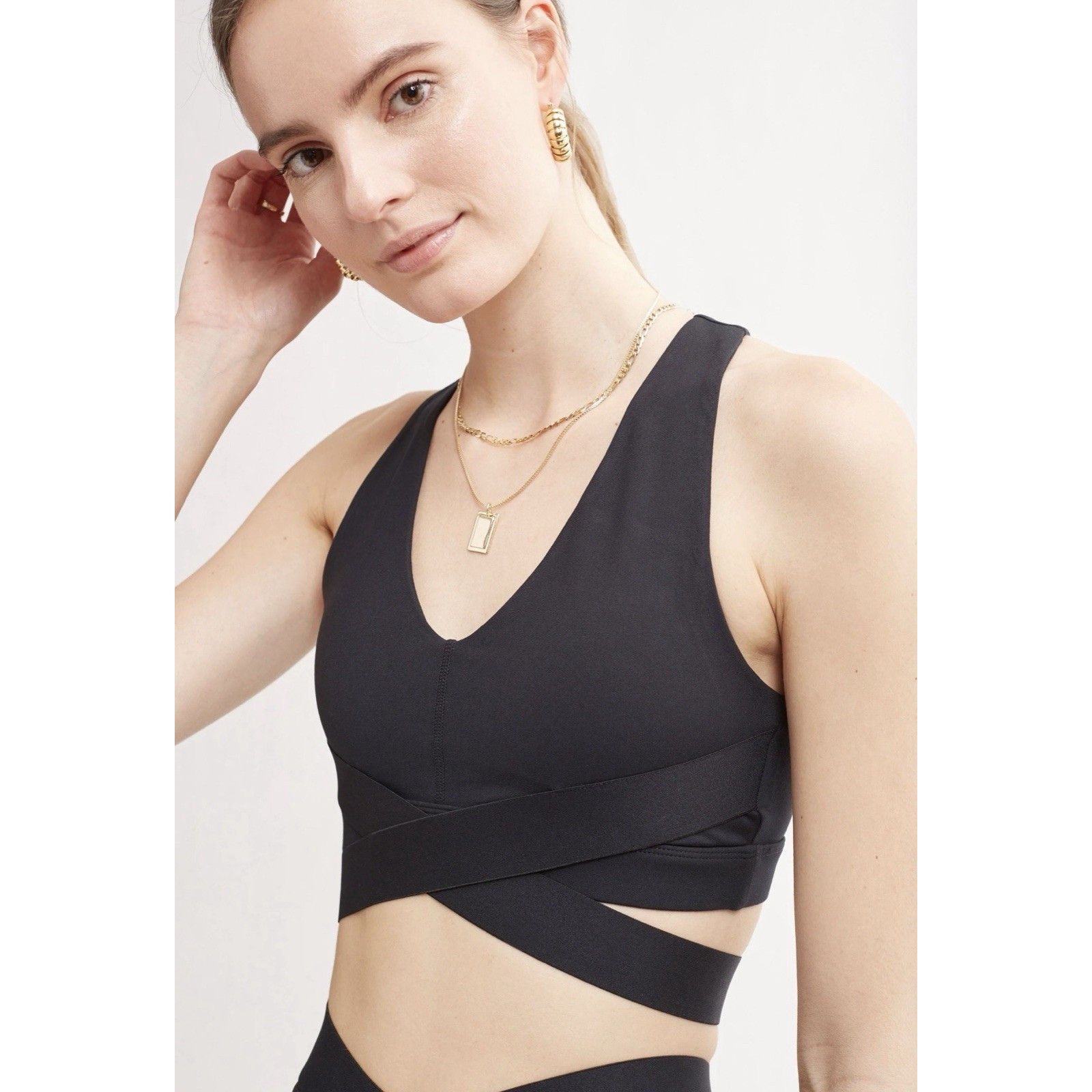 Other Bandier Le Ore Corso Crossover Bra (Size S/P) Size S / US 4 / IT 40 - 4 Thumbnail