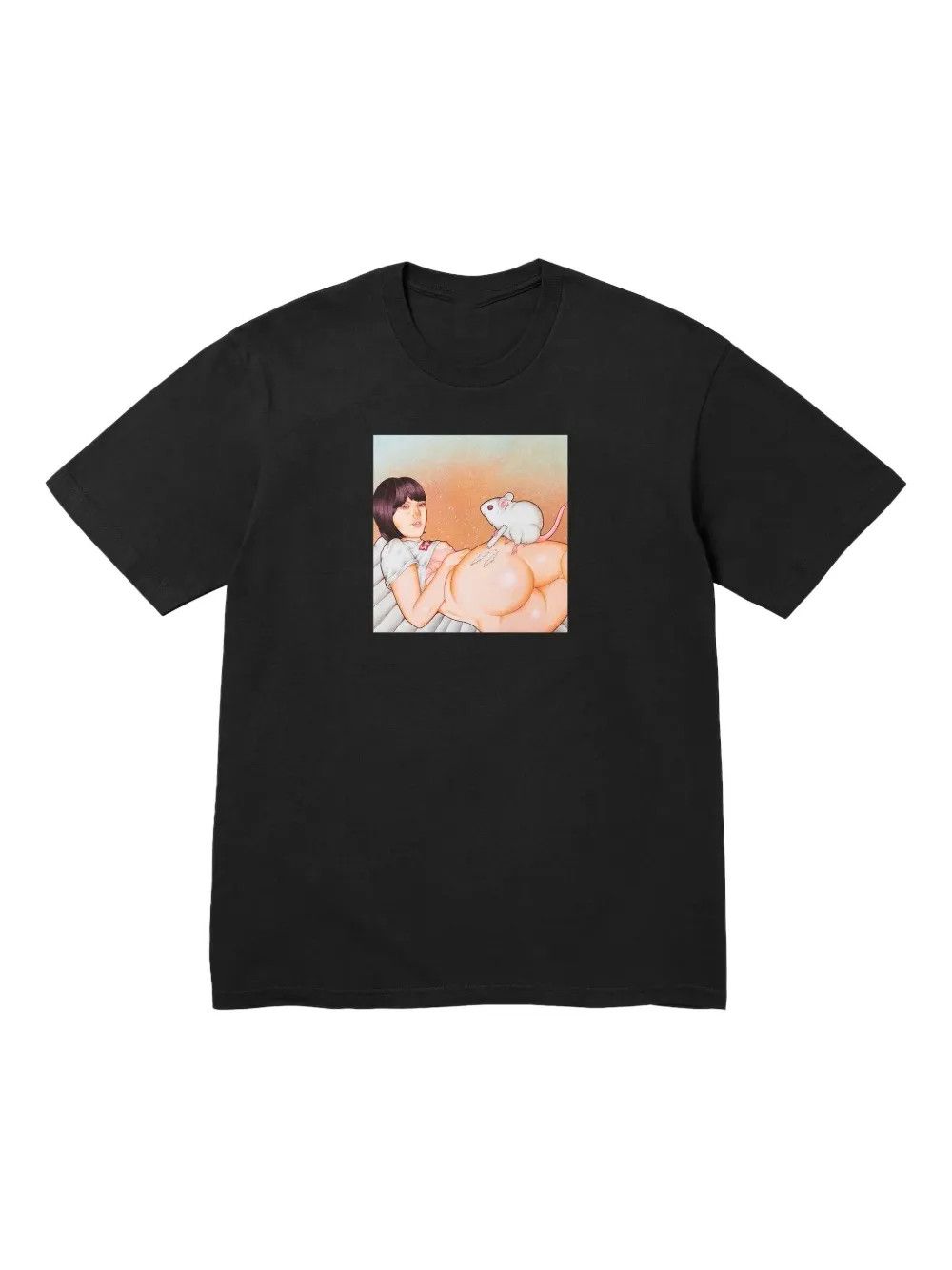 Other Men's Mouse Black T-Shirt – Minimalist Graphic Tee Size US M / EU 48-50 / 2 - 4 Thumbnail
