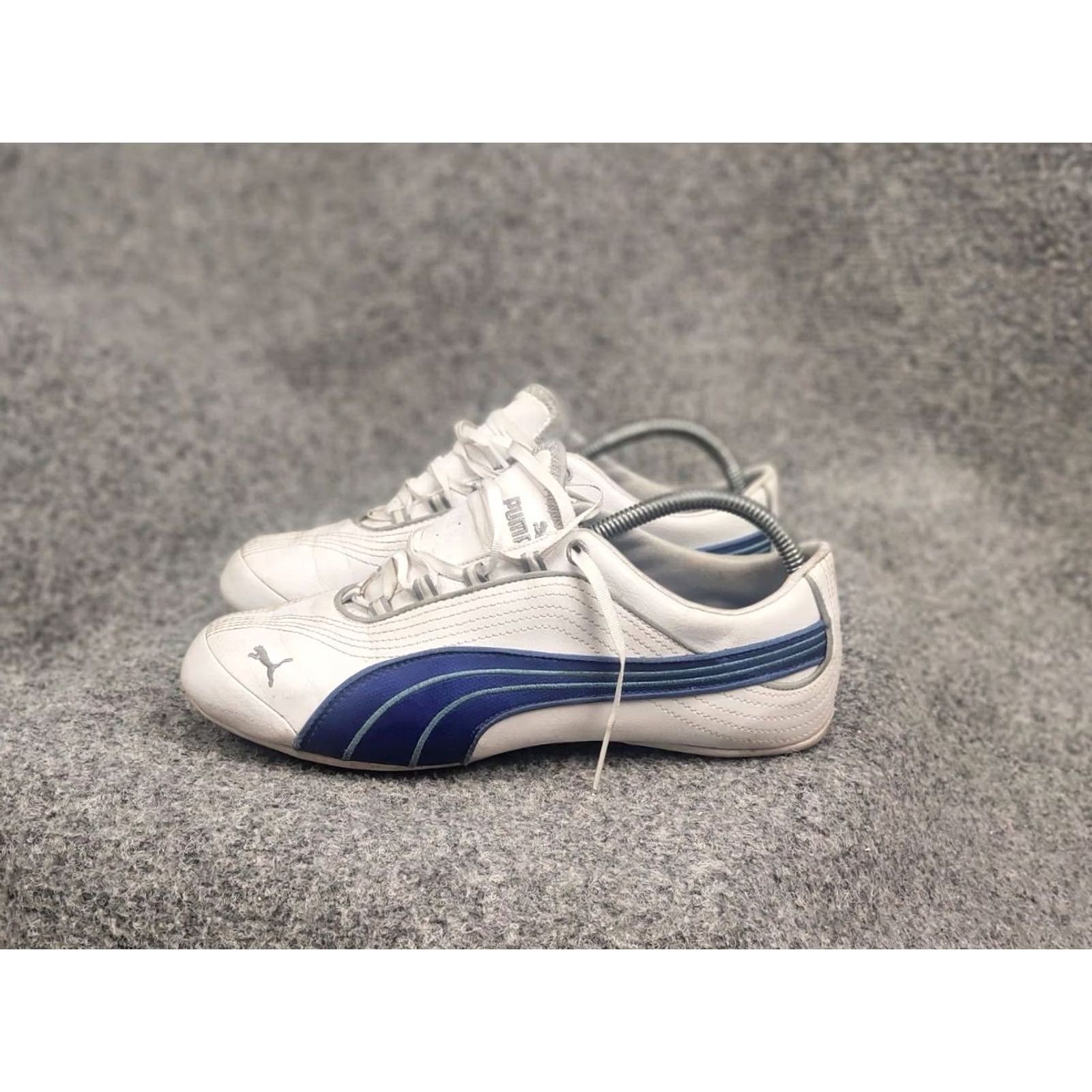 Puma VINTAGE PUMA Soleil FS Y2K Speedcat racing Purple White Logo Sneakers Size US 8 / EU 41 - 4 Thumbnail