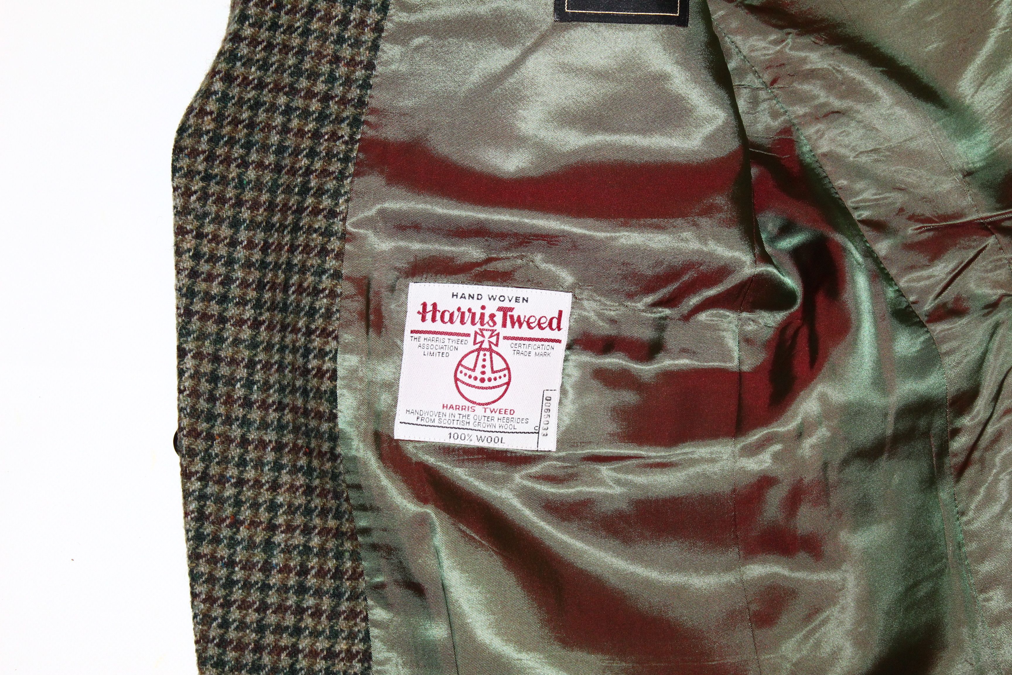 Harris Tweed VTG Harris Tweed x Konen x Teller Austria Handwoven Coat Size US XXL / EU 58 / 5 - 8 Thumbnail